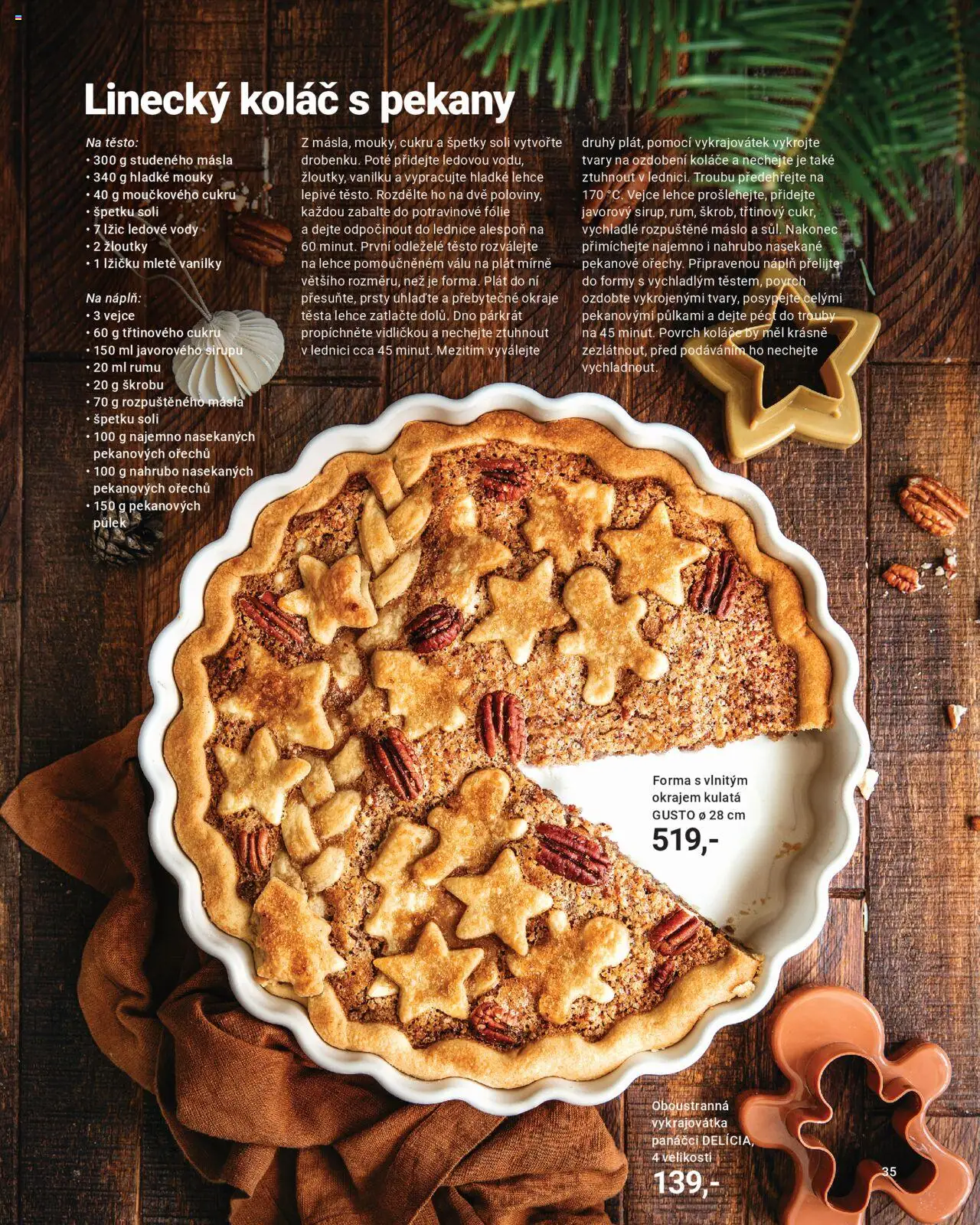 TESCOMA katalog - Podzim/zima 2025 od 20.10.2025 | Strana: 35 | Produkty: Máslo, Vejce, Fólie, Těsto