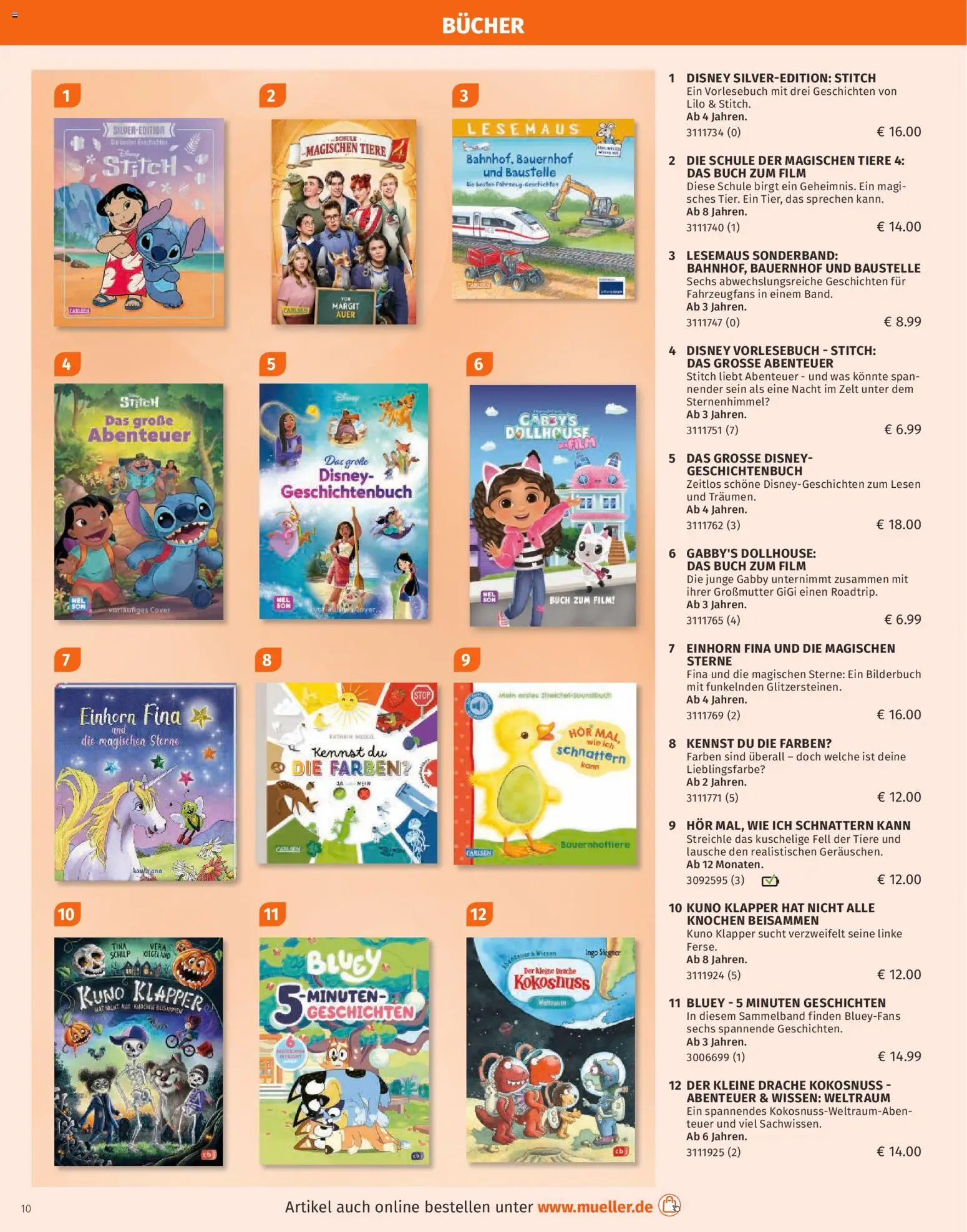 Müller Spielwarenkatalog – gültig ab 27.10.2025 | Seite: 10