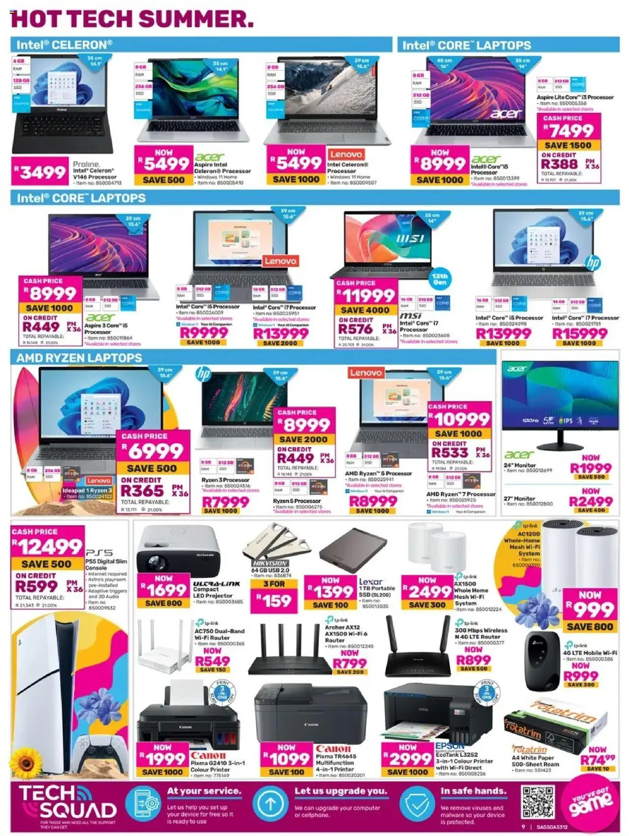 New Game catalogue – valid from 23.09.2025 | Page: 9 | Products: Router, Monitor, Audio, USB
