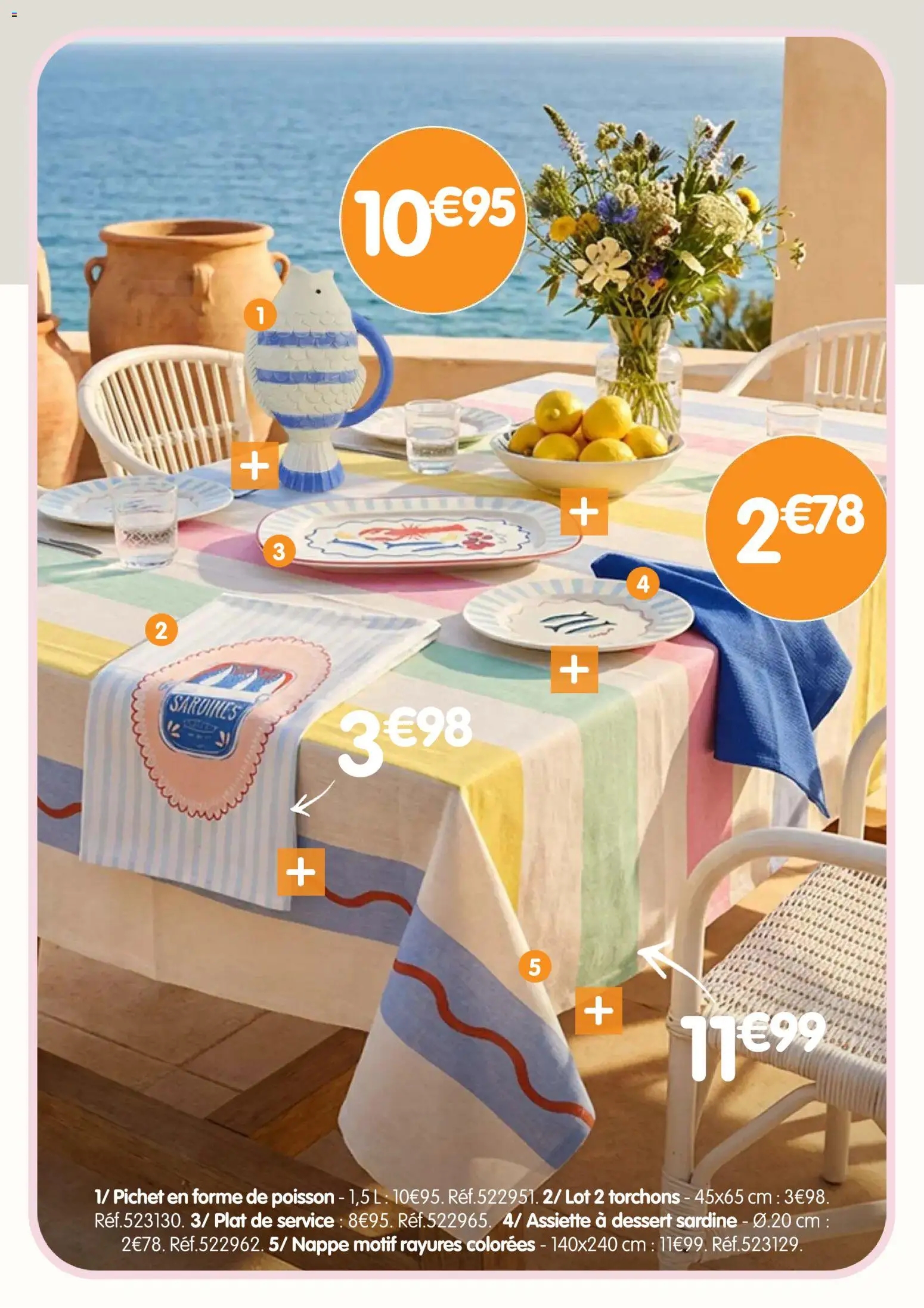 {H1} | Page: 8 | Produits: Sardine, Nappe, Poisson