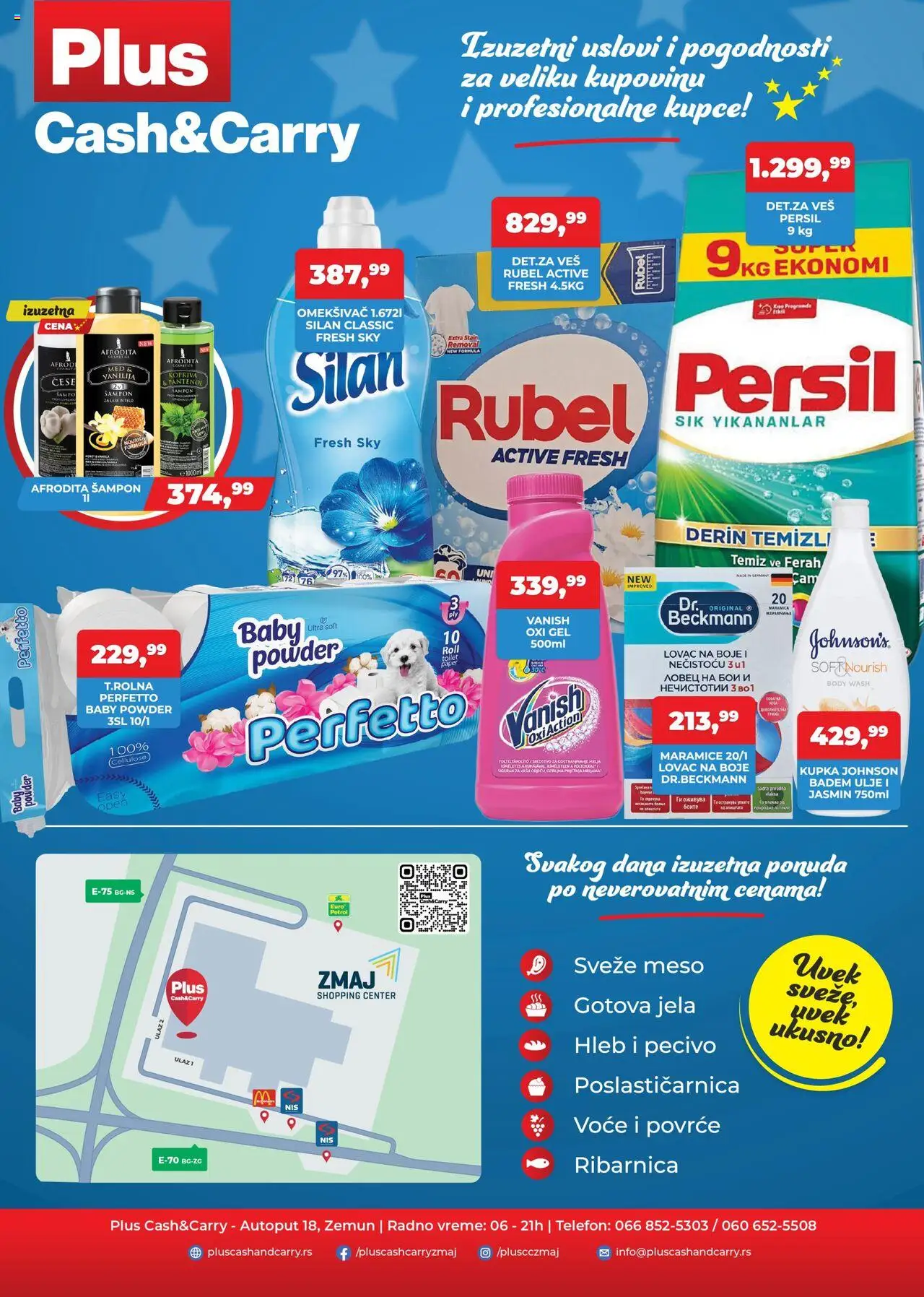 Plus Cash & Carry katalog - važi od 17.10.2025 | Strana: 4 | Proizvode: Šampon, Ulje, Pecivo, Persil