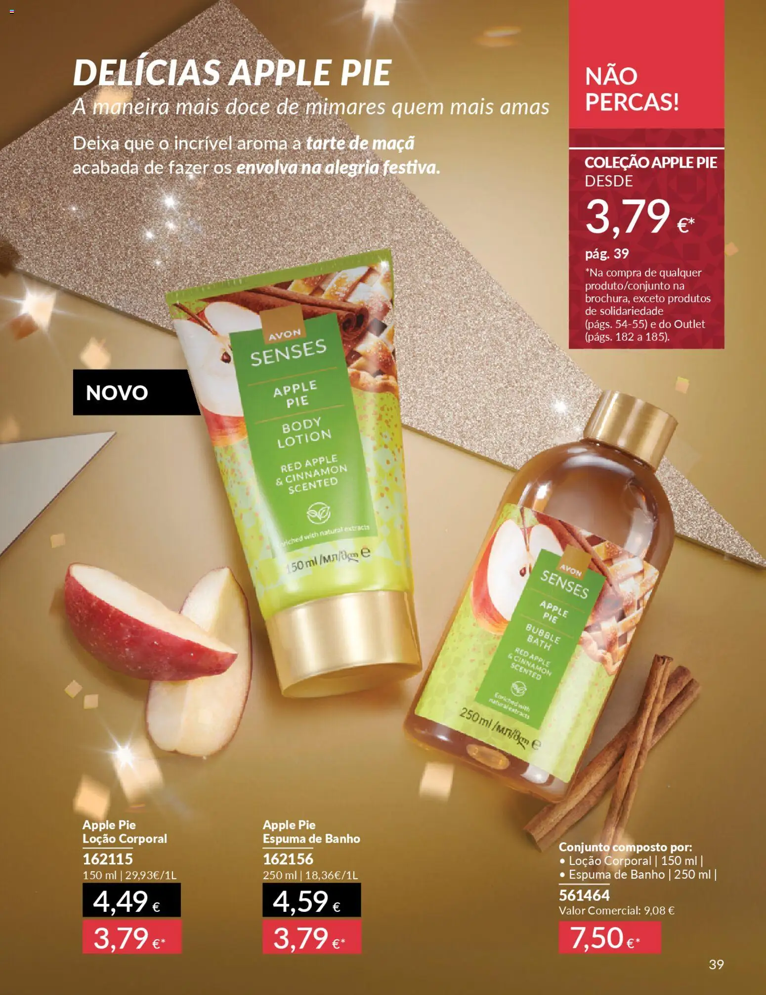Catálogo Avon Campanha 11 Black Friday │ válido de 01.11.2025 | Página: 39 | Produtos: Espuma de banho, Banho, Maça, Tarte