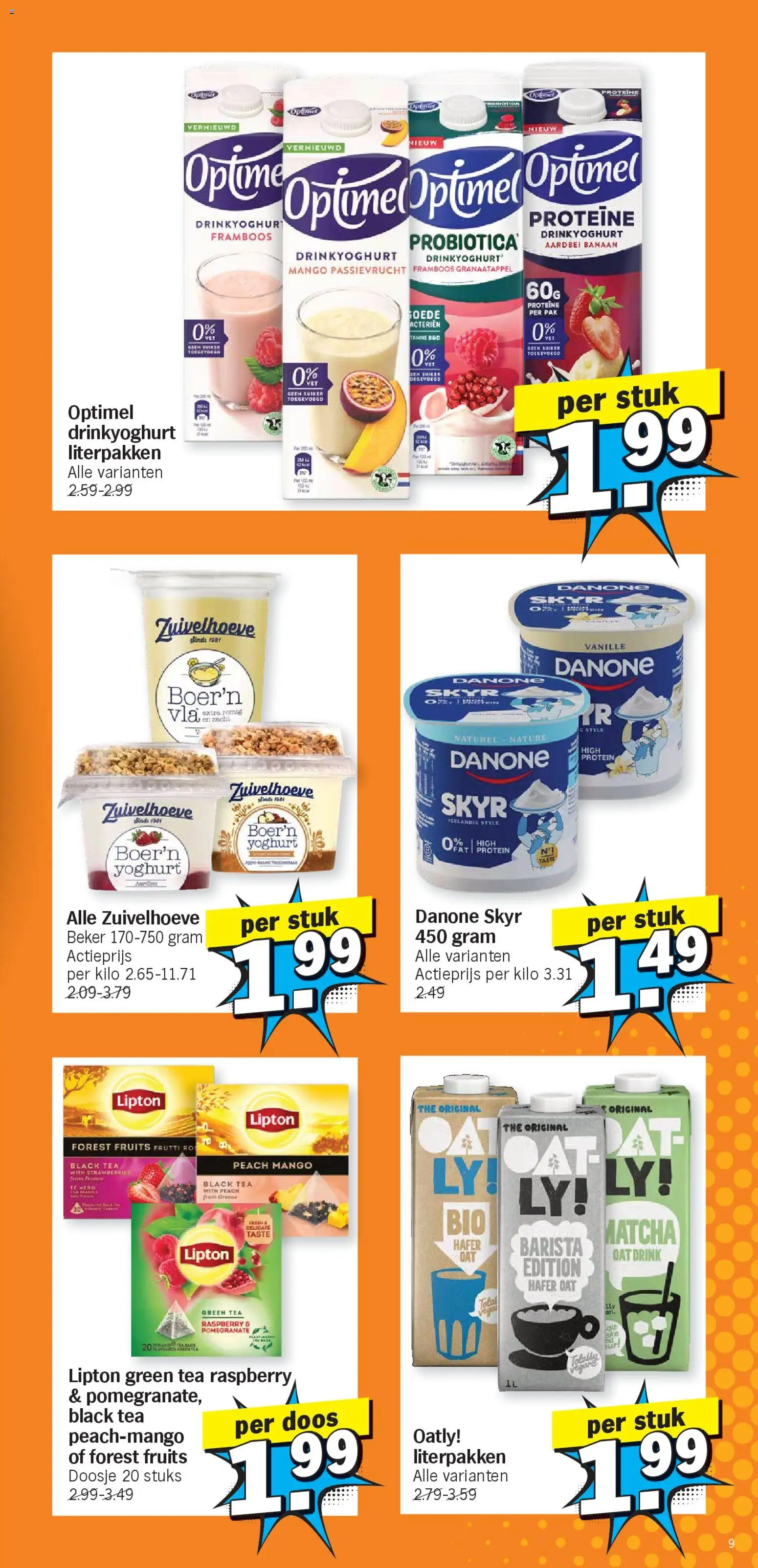 {H1} | Pagina: 9 | Producten: Mango, Granaatappel, Aardbei, Yoghurt