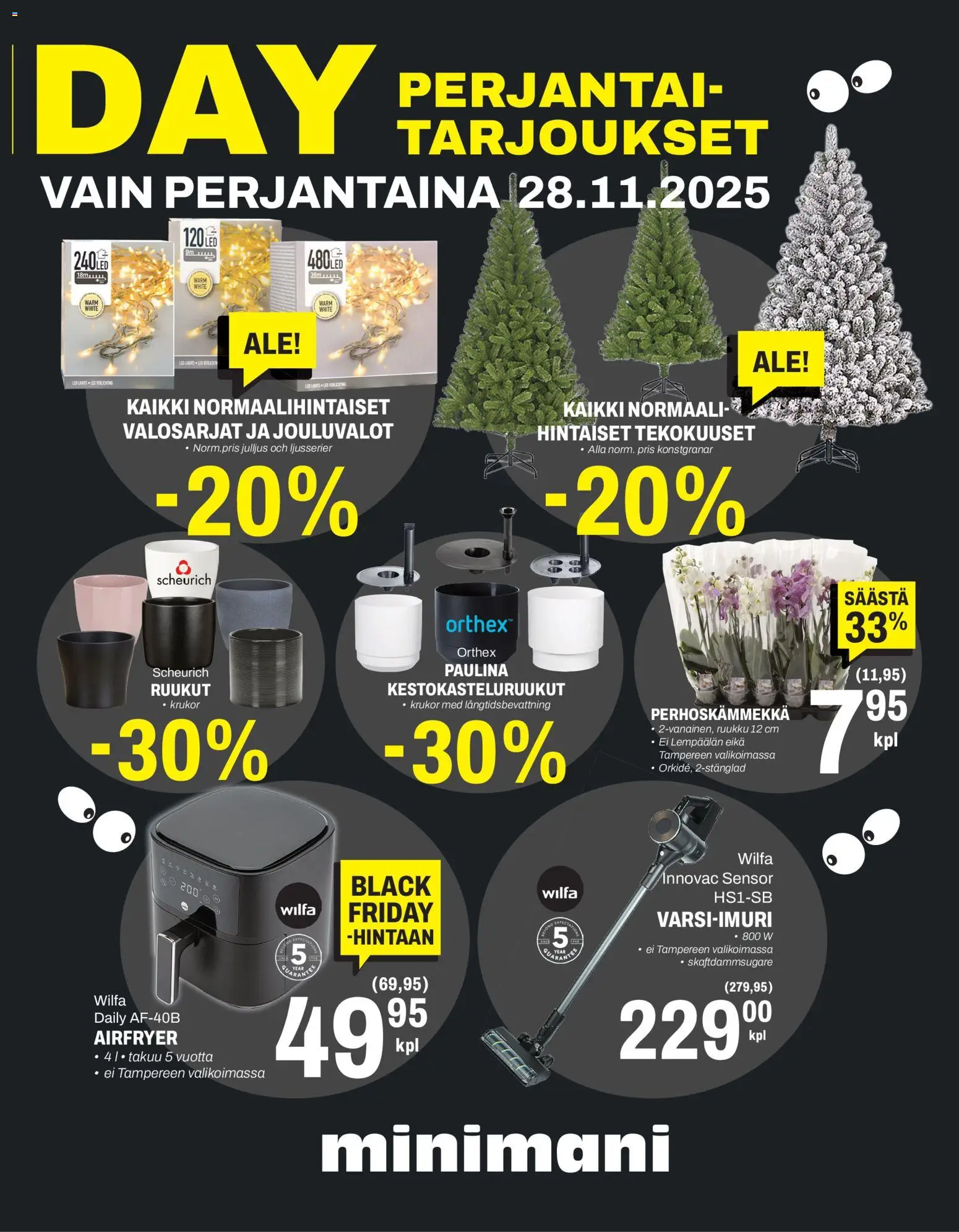 Minimani - Black Friday – voimassa 25.11.2025 alkaen | Sivu: 7 | Tuotteet: Jouluvalot