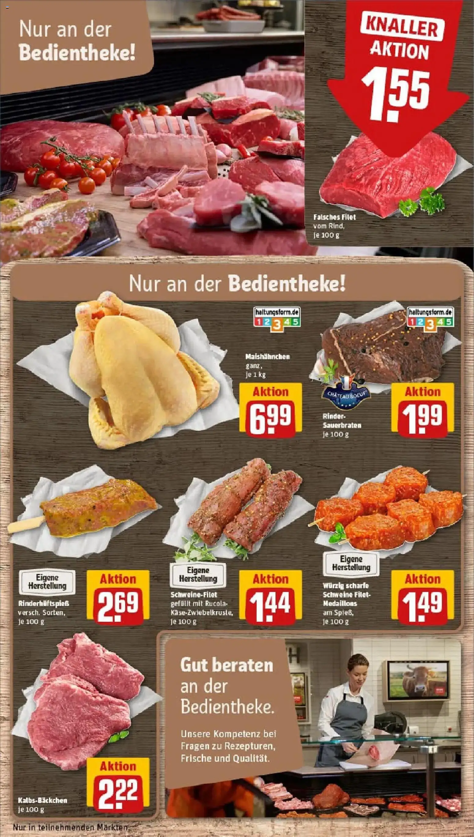 Rewe prospekt Quickborn	 – gültig ab 10.11.2025 | Seite: 10 | Produkte: Rucola, Schweinefilet