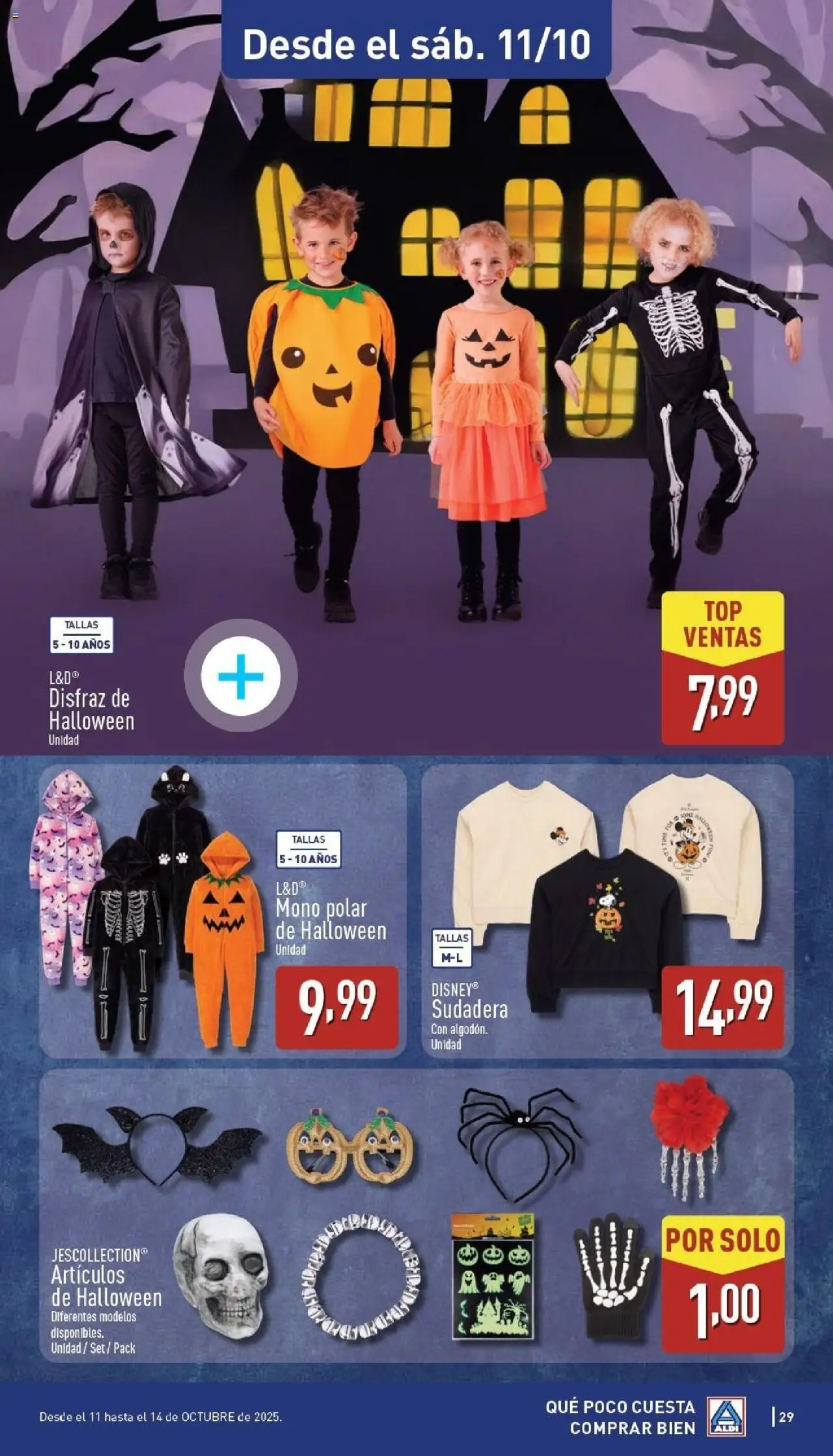 Aldi folleto Baleares │ válido desde el 06.10.2025 | Página: 29 | Productos: Sudadera