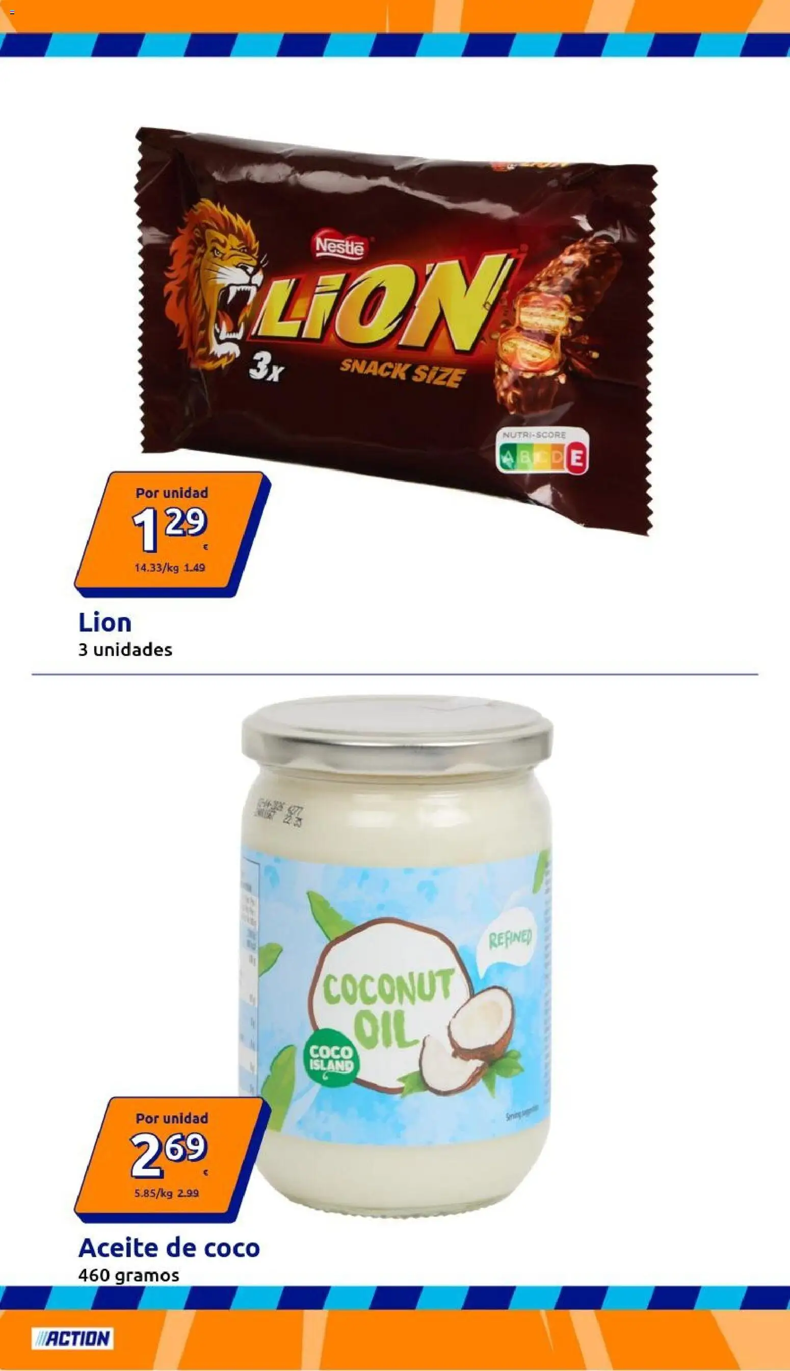 Action folleto │ válido desde el 29.04.2026 | Página: 14 | Productos: Aceite, Τυρόπιτα, Aceite de coco