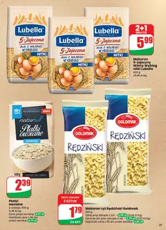 Pogląd oferty "Makaron 5-jajeczny Wolny Wybieg nitki Lubella, Makaron 5-jajeczny Wolny Wybieg nitki Lubella, 400 g" - ważna od 26.11.2025 | Strona: 25