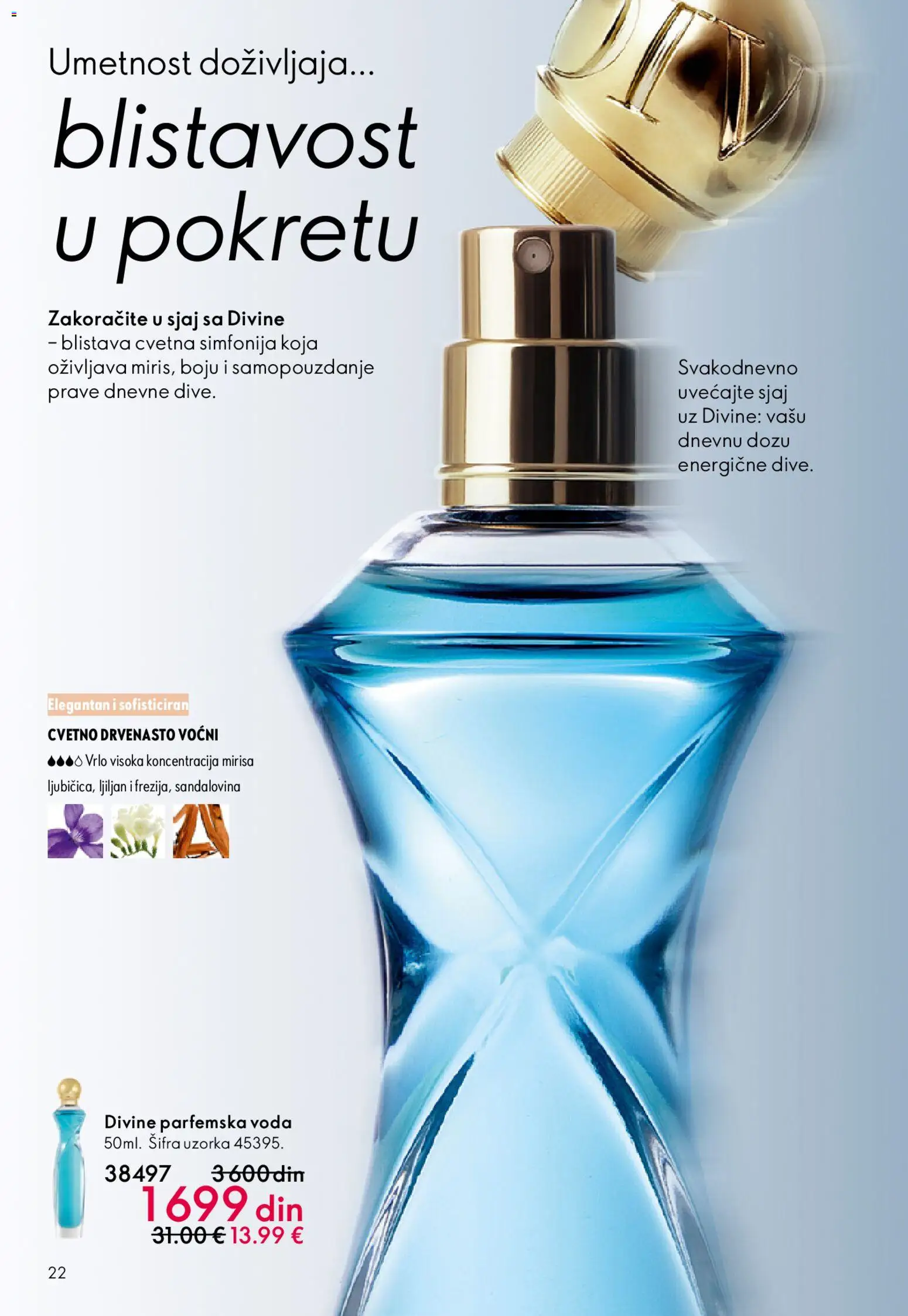Oriflame katalog - važi od 22.04.2026 | Strana: 22 | Proizvode: Voda