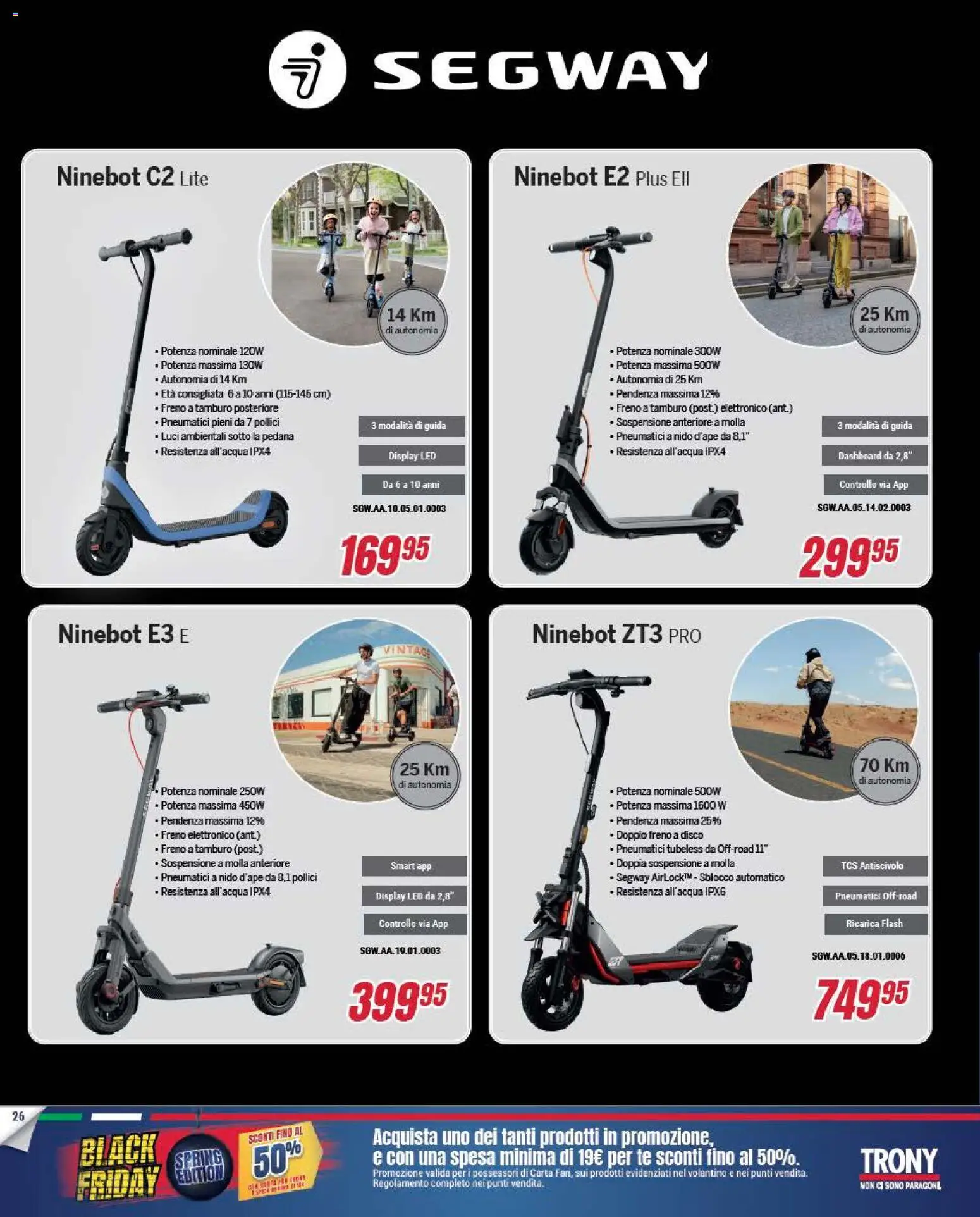 Volantino Trony volantino Calabria del 19.03.2026 | Pagina: 26 | Prodotti: Tè, Disco