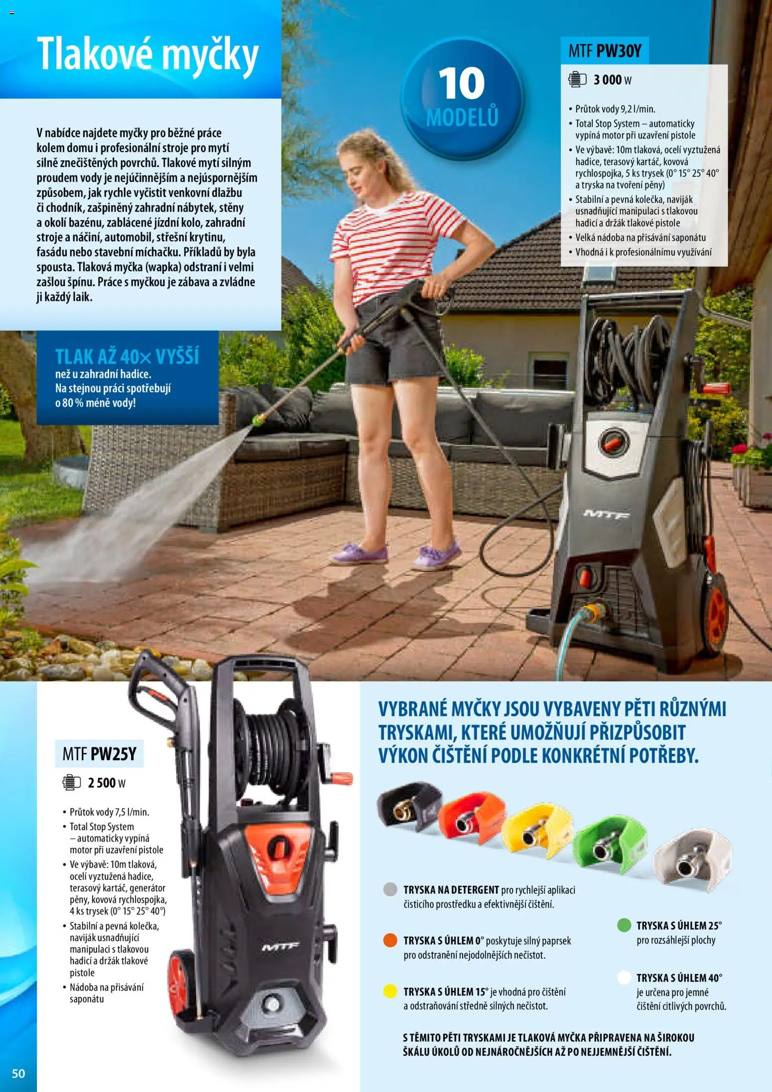 Mountfield katalog od 02.04.2026 | Strana: 50 | Produkty: Myčka, Naviják