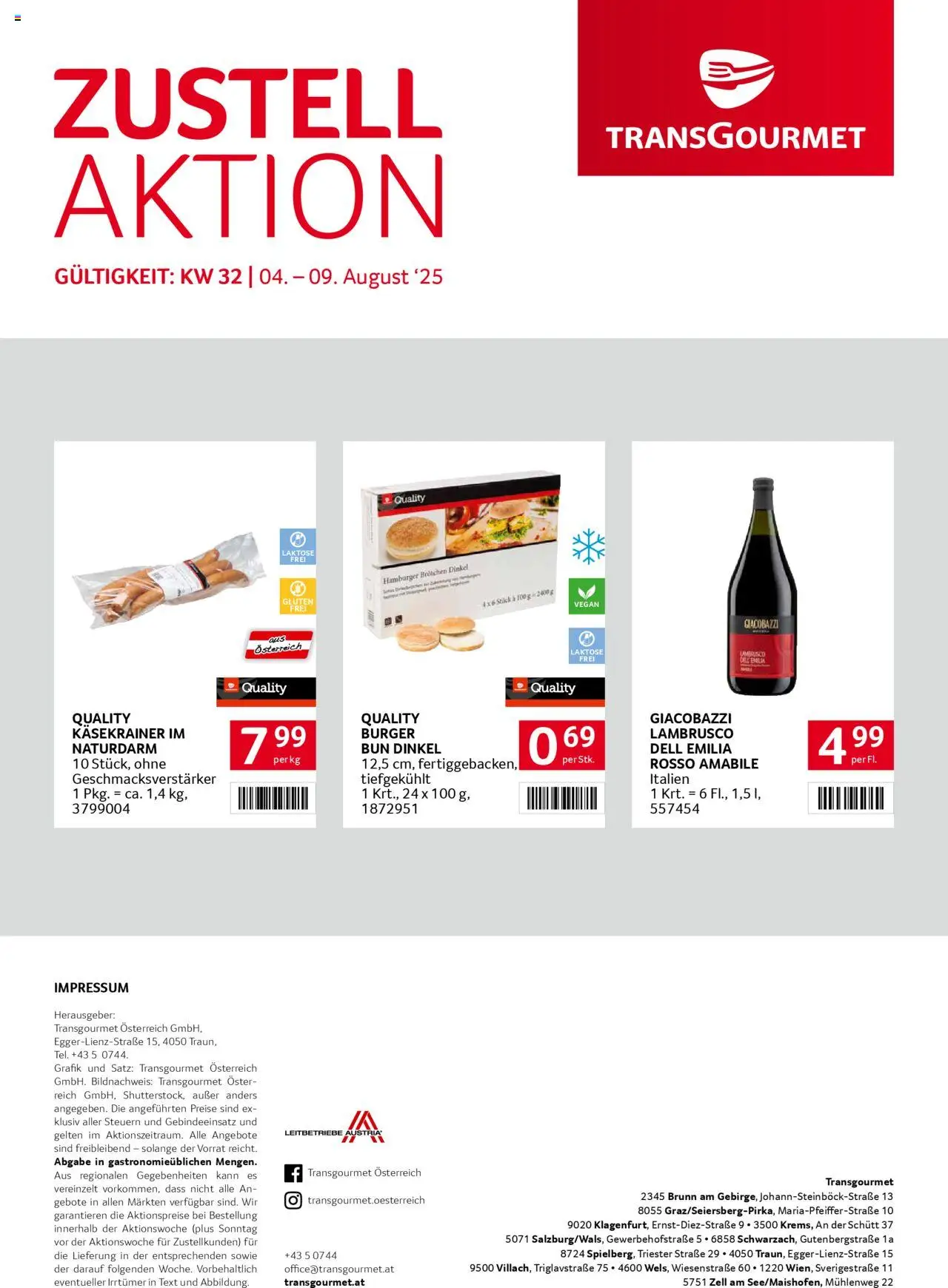 Transgourmet Zustellaktion gültig ab 03.08.2025 | Seite: 28
