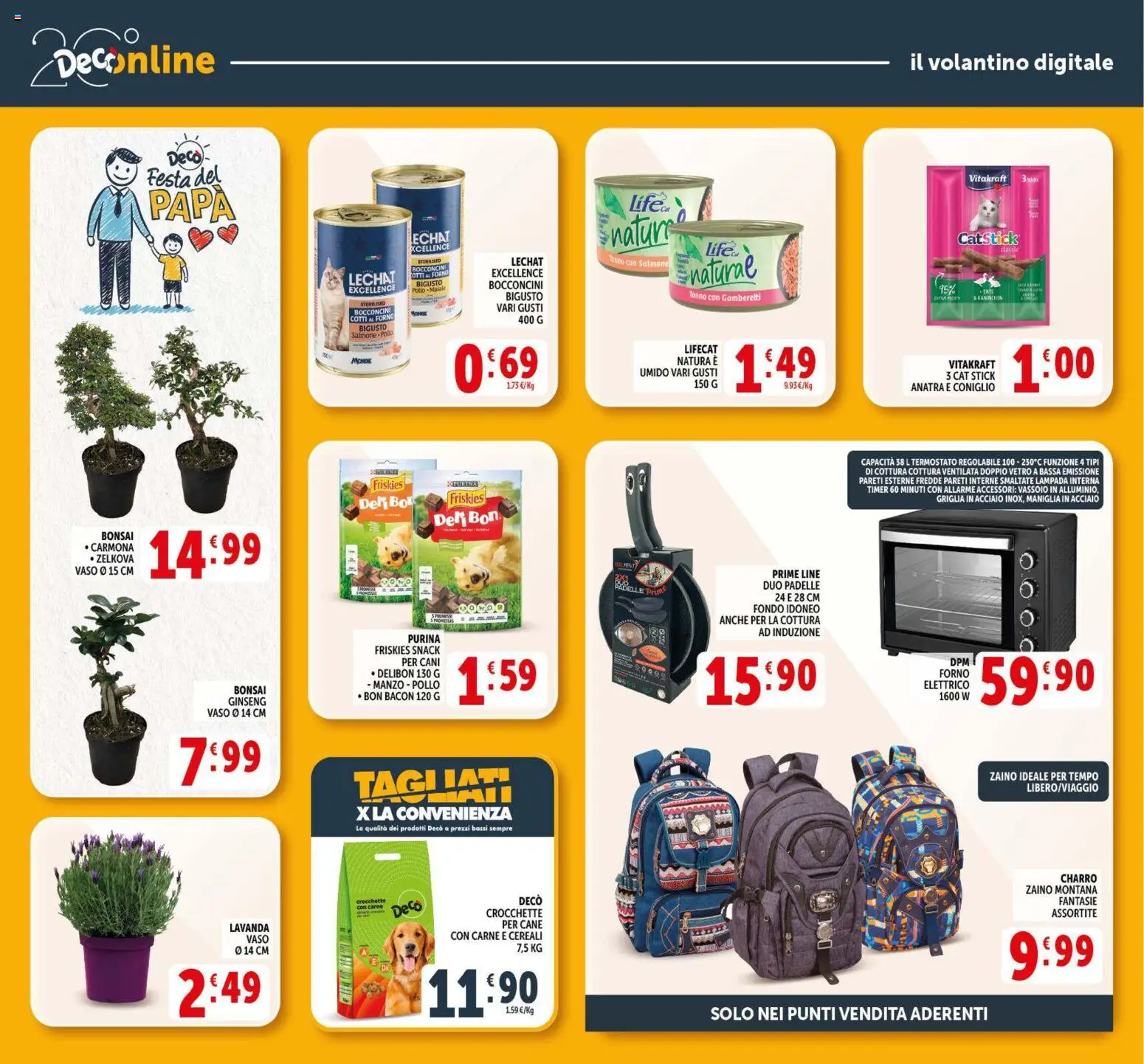 Volantino Decò del 17.03.2026 | Pagina: 39 | Prodotti: Maiale, Lavanda, Gamberetti, Lampada