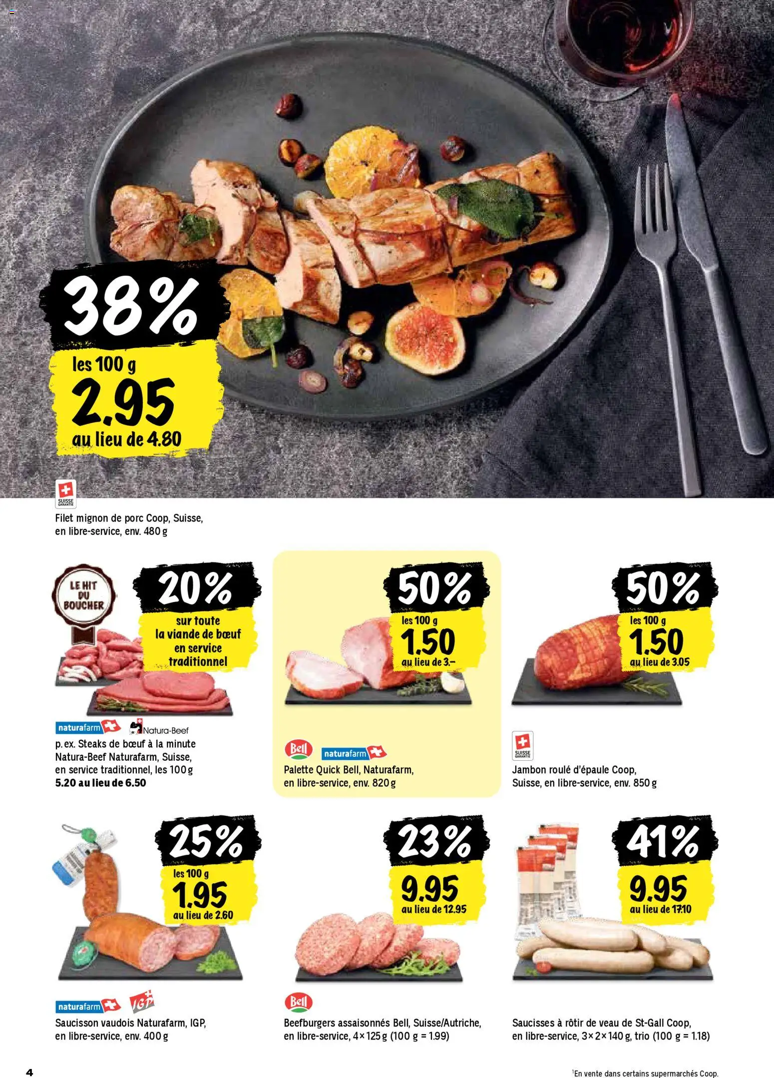 Coop - Les actions de la semaine – gültig ab 27.11.2025 | Seite: 4
