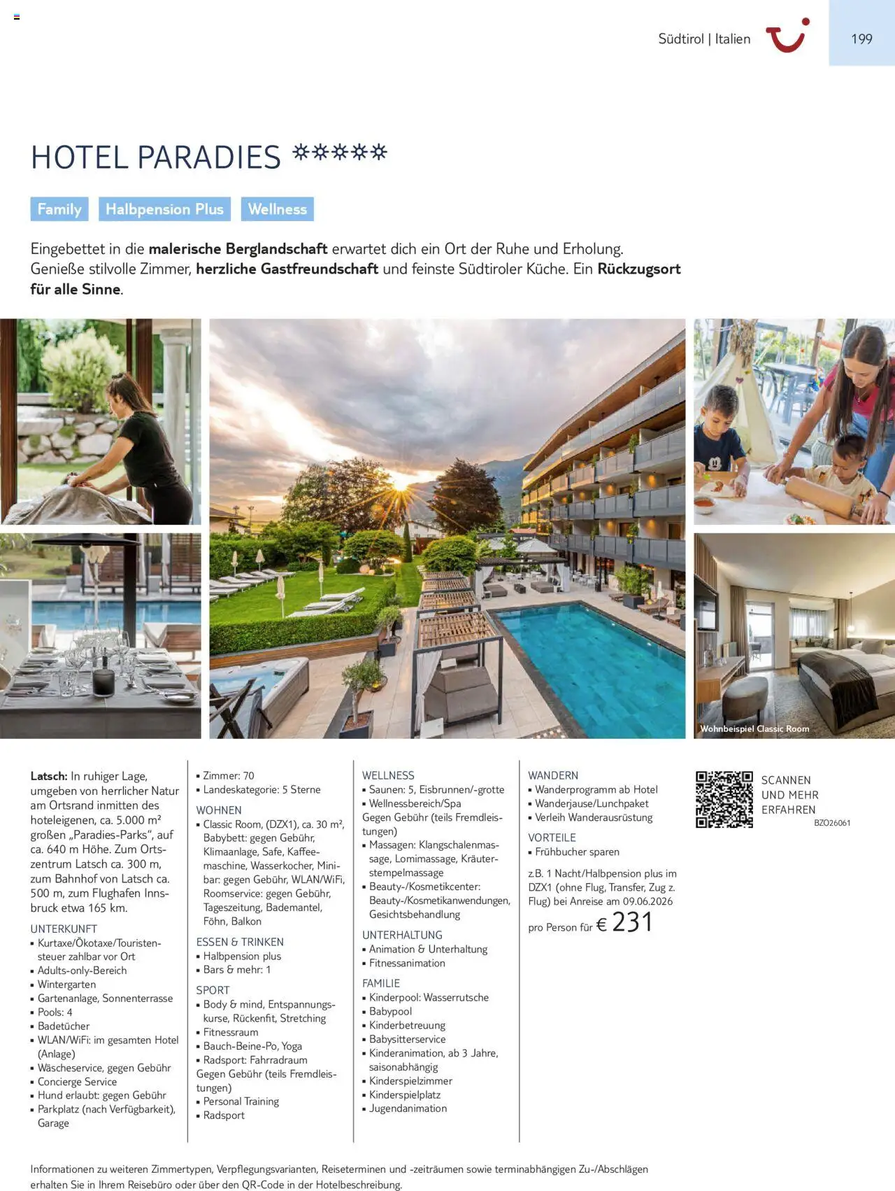 TUI Urlaub mit eigener Anreise 2025/26 – gültig ab 01.11.2025 | Seite: 199 | Produkte: Kaffee, Babybett