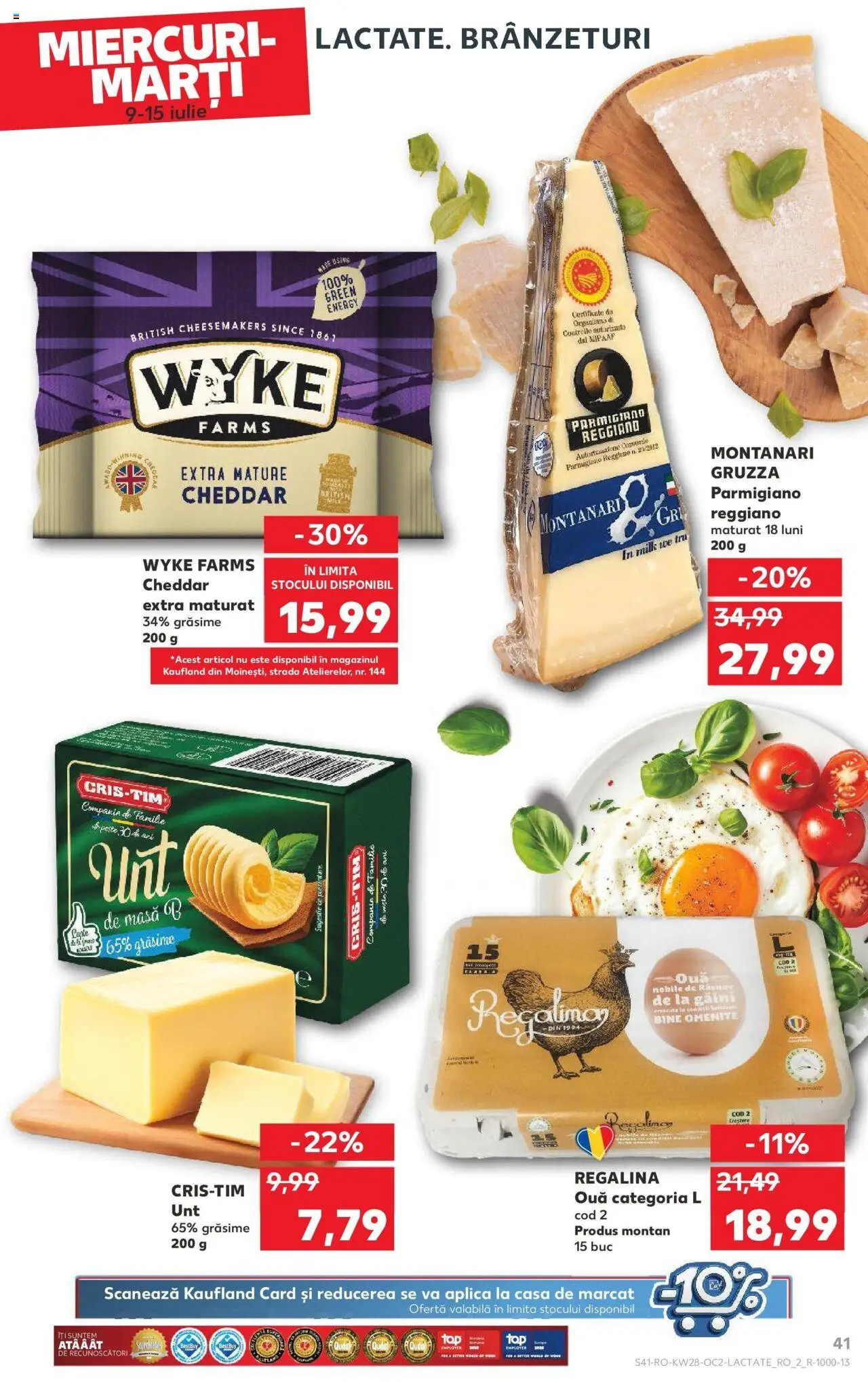 Catalog Kaufland - Bucureşti – valabil de la 09.07.2025 | Pagină: 41 | Produse: Masă, Pește
