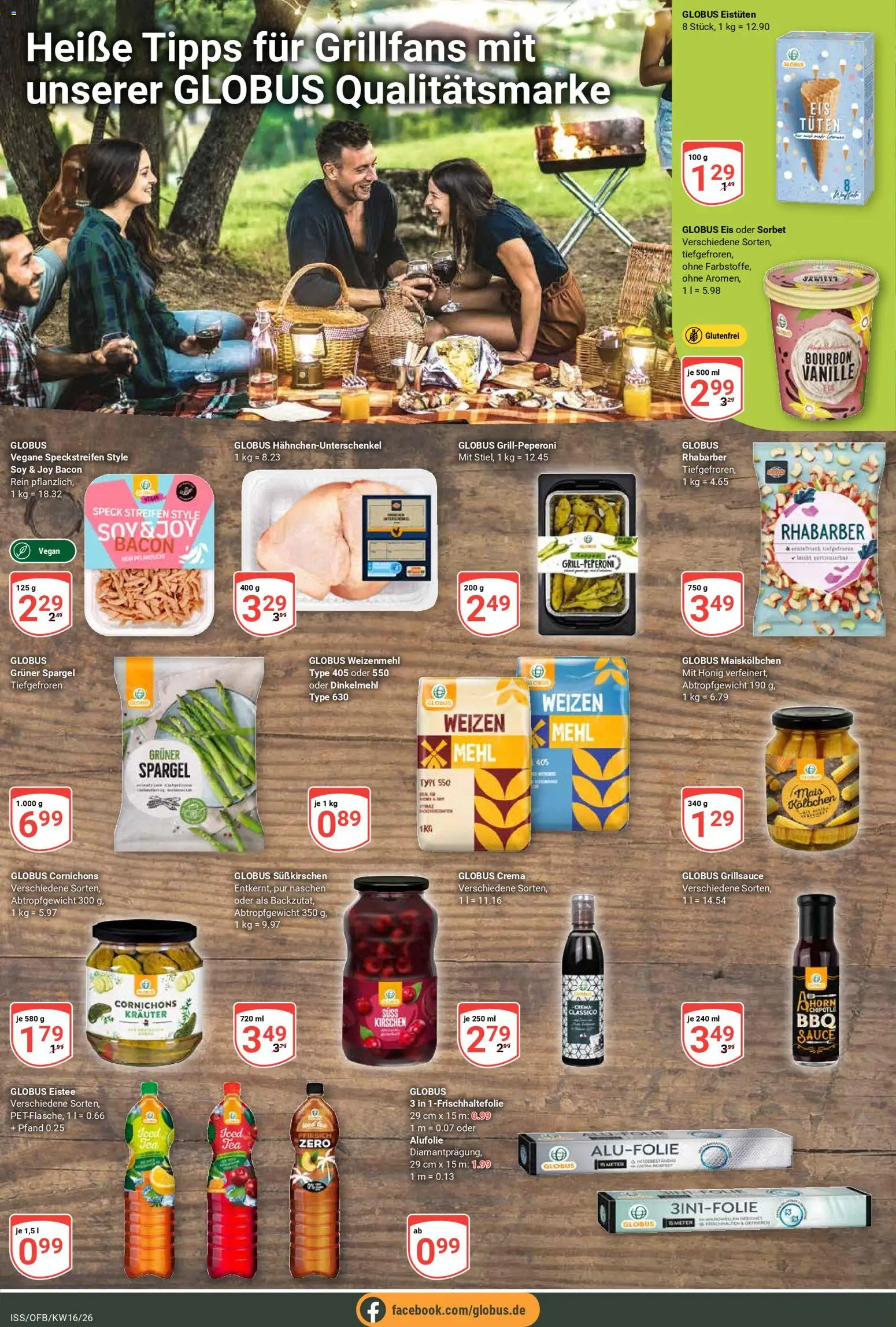 Globus Prospekt 	 – gültig ab 13.04.2026 | Seite: 11 | Produkte: Spargel, Kirschen, Rhabarber, Bourbon