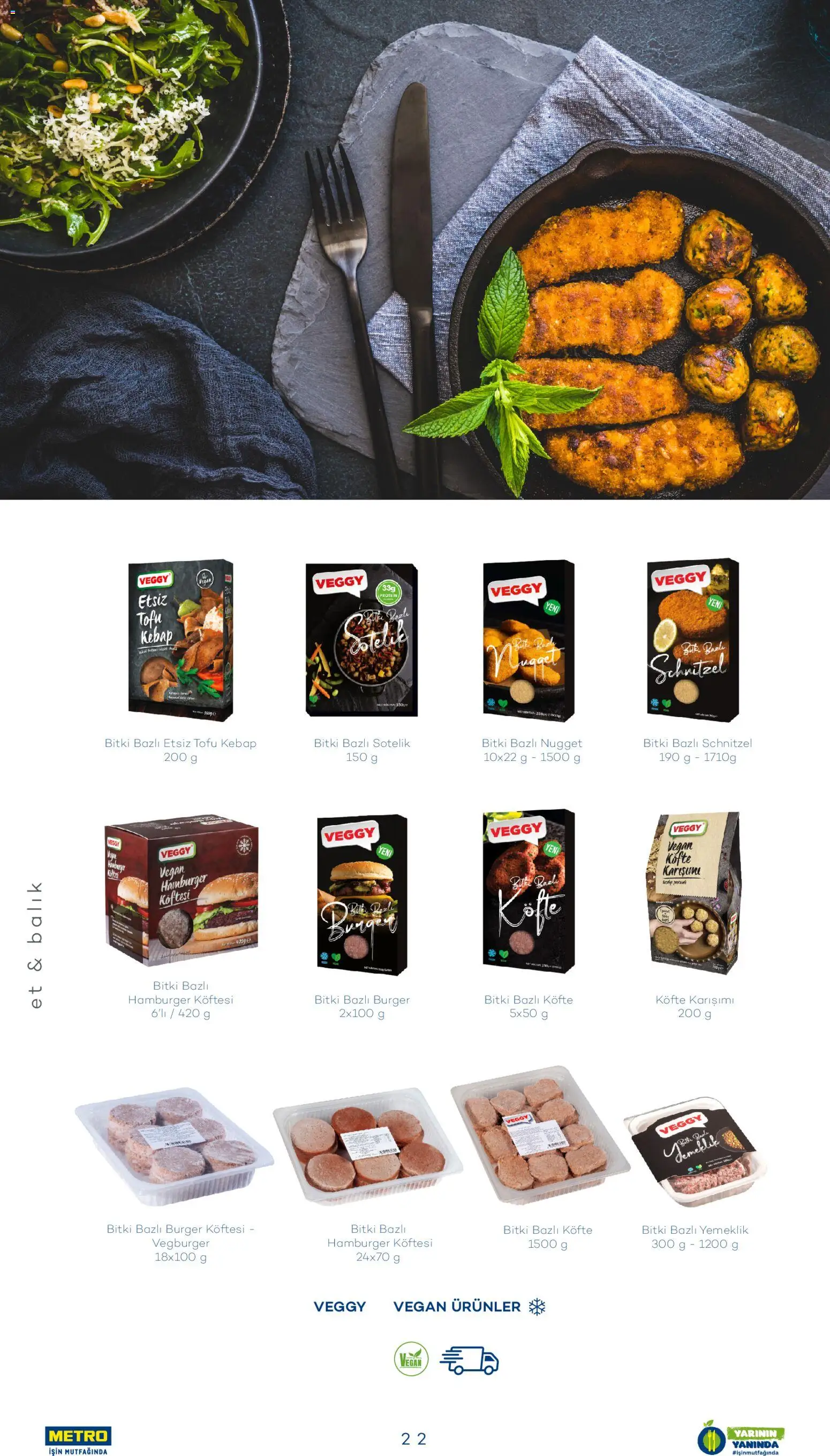Metro - Sürdürülebilir Ürünler Kataloğu - 28.07.2025 tarihinden itibaren geçerlidir | Sayfa: 22 | Ürünler: Balık