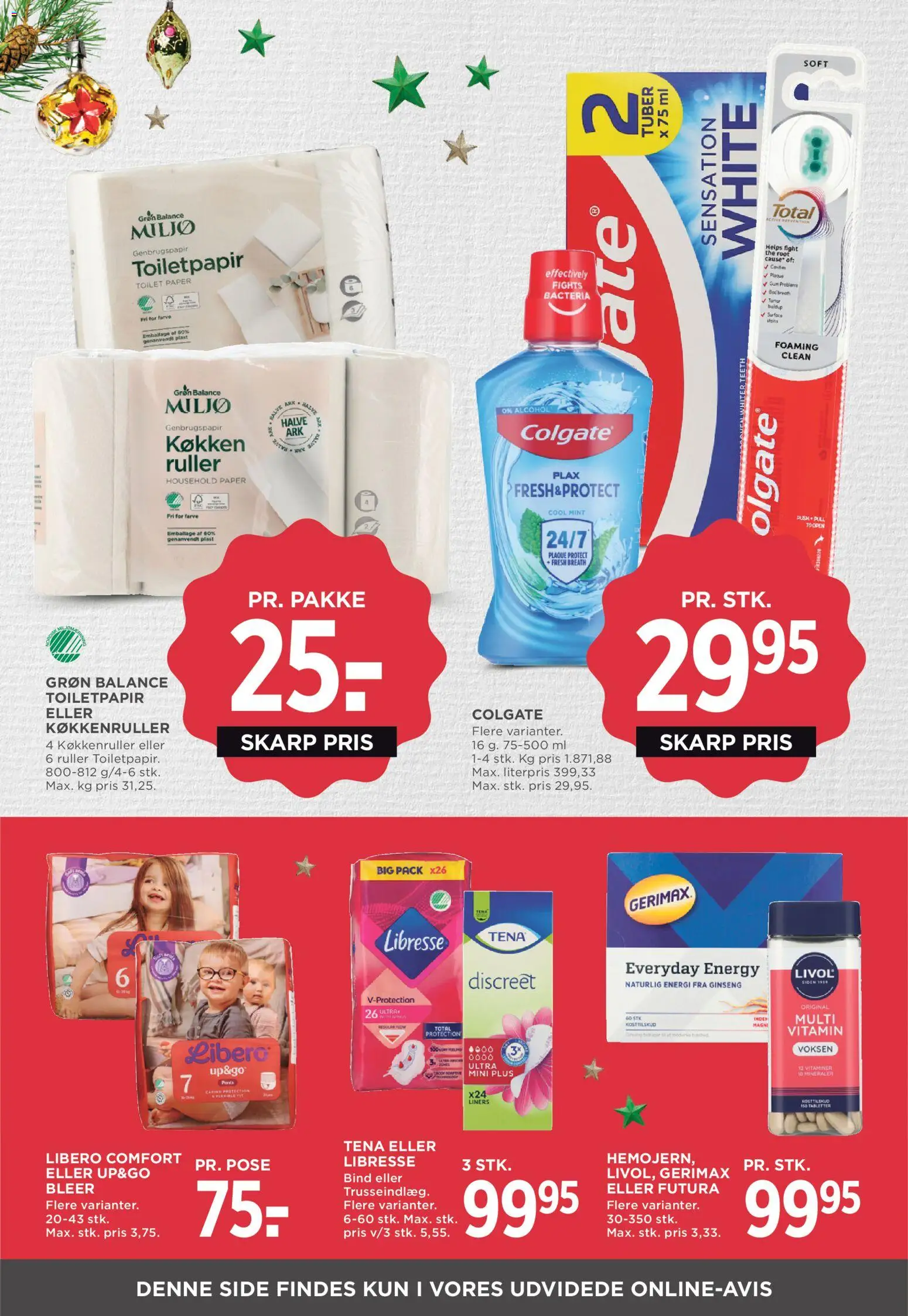 Meny tilbudsavis – gyldig fra 19.12.2025 | Side: 30 | Produkter: Toilet