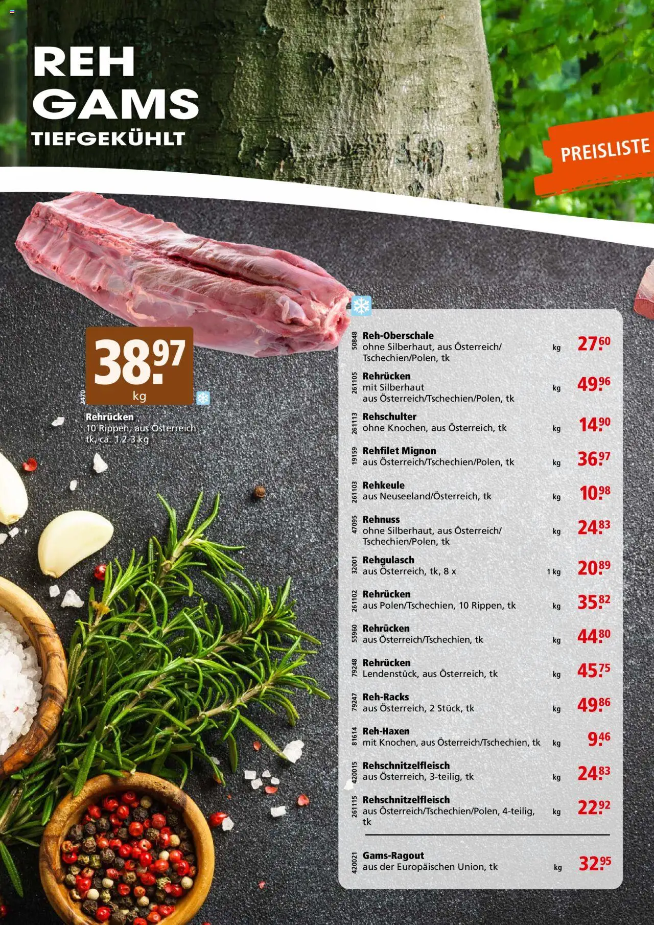 Aligro Aktionen Wildsaison Chavannes, Matran, Genf, Sitten ab 13.08.2025 | Seite: 2