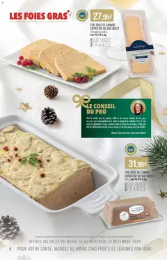 Match Supermarché - Prévisualisation de Match Supermarché catalogue valide à partir de 16.12.2025 | Page: 6 | Produits: Couteau, Foie Gras de Canard, Gras de canard entier, Foie gras de canard entier