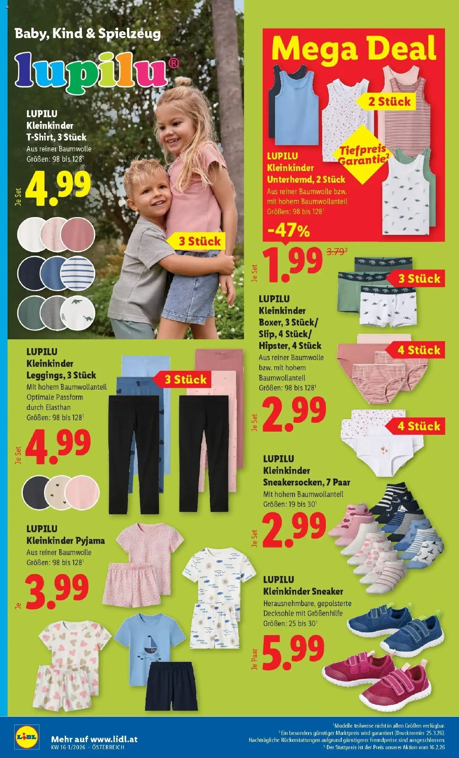 Lidl Flugblatt - Wien, Langenzersdorf, Zwettl gültig ab 08.04.2026 | Seite: 35 | Produkte: Pyjama
