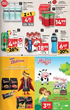 Noul catalog Profi – valabil de la 03.09.2025 | Pagină: 13 | Produse: Lapte, Bere, Apă cu vitamine, Cacao