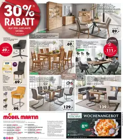 Möbel Martin St. Martins-Wochen ab 20.10.2025 gültig | Seite: 12 | Produkte: HIghboard, Vitrine, Stuhl, Chili