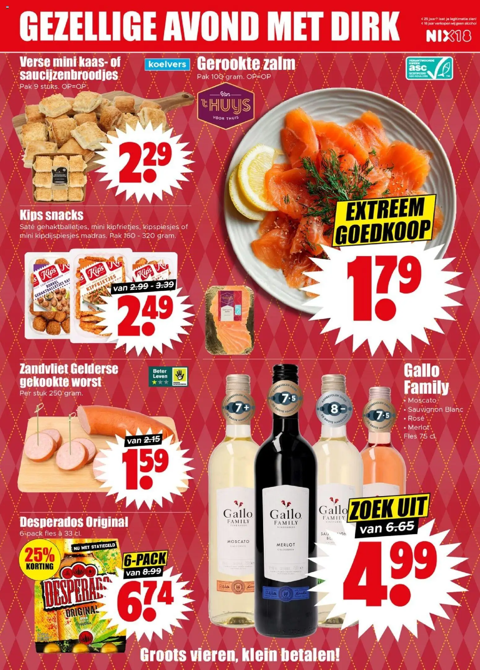 {H1} | Pagina: 4 | Producten: Snacks, Kaas, Fles, Borjúlábszár