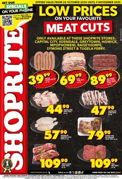 Shoprite specials catalogue – valid from 20.10.2025