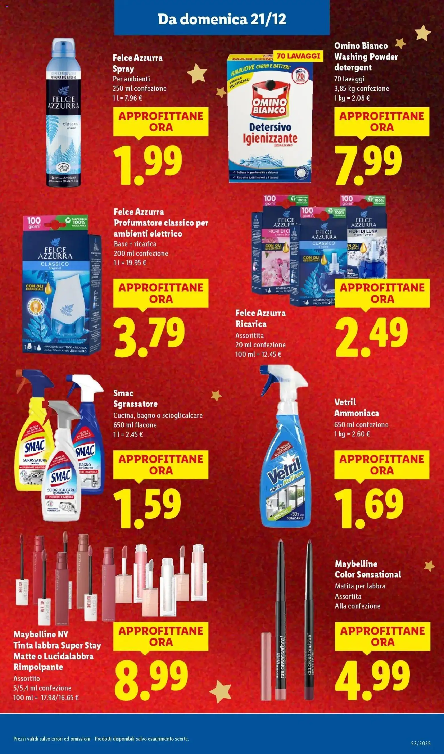 LIDL volantino della prossima settimana dal ﻿20/12/2025﻿ 📣 | Pagina: 23 | Prodotti: Lucidalabbra, Sgrassatore, Bagno