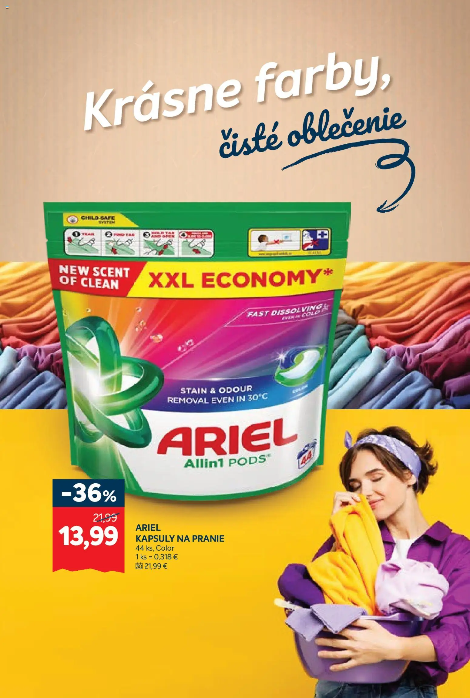 Nové Kraj akcie – leták je platný od 20.11.2025 | Strana: 12 | Produkty: Ariel