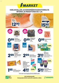 Katso S-market Harjavalta voimassa alkaen 21.08.2025