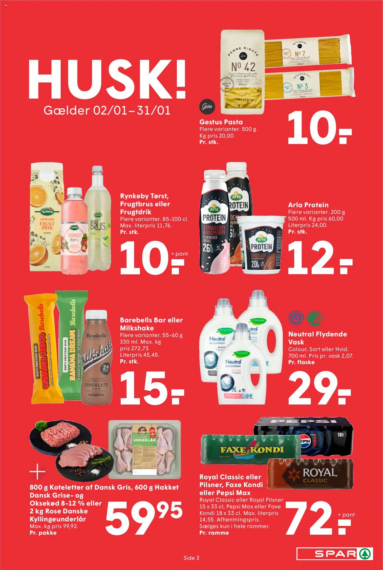 Spar tilbudsavis – gyldig fra 02.01.2026 | Side: 3