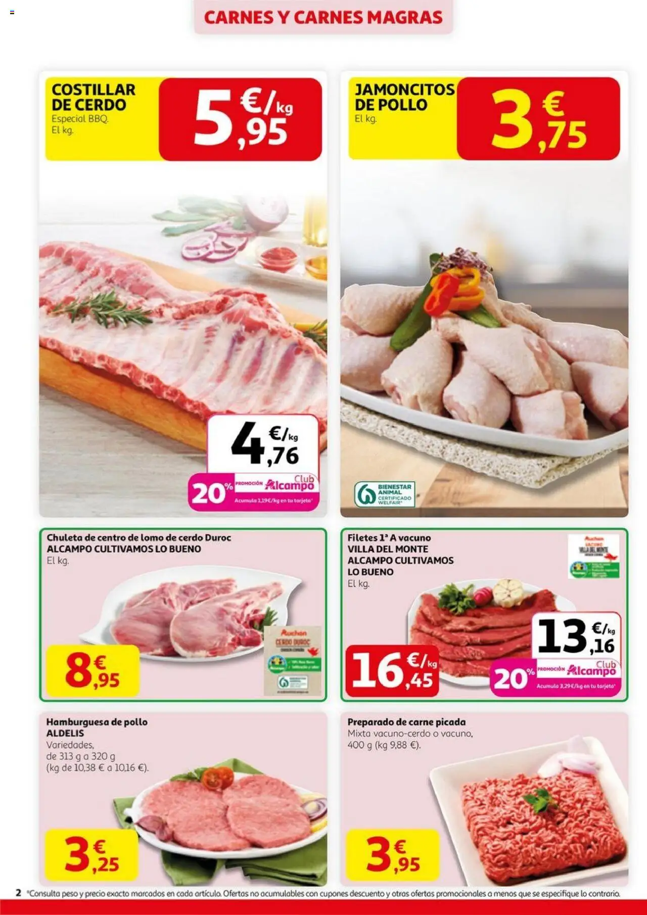 Alcampo - SST catalan │ válido desde el 11.09.2025 | Página: 2 | Productos: Cerdo, Peso, Σοκολατούχο γάλα