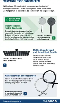 GAMMA - Sanitairspecial - Voorbeeld van een folder van GAMMA, geldig van 07.01.2026 | Pagina: 35