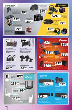 Pogląd oferty "Auchan gazetka - Znane Marki Hipermarket" - ważna od 23.04.2026 | Strona: 38