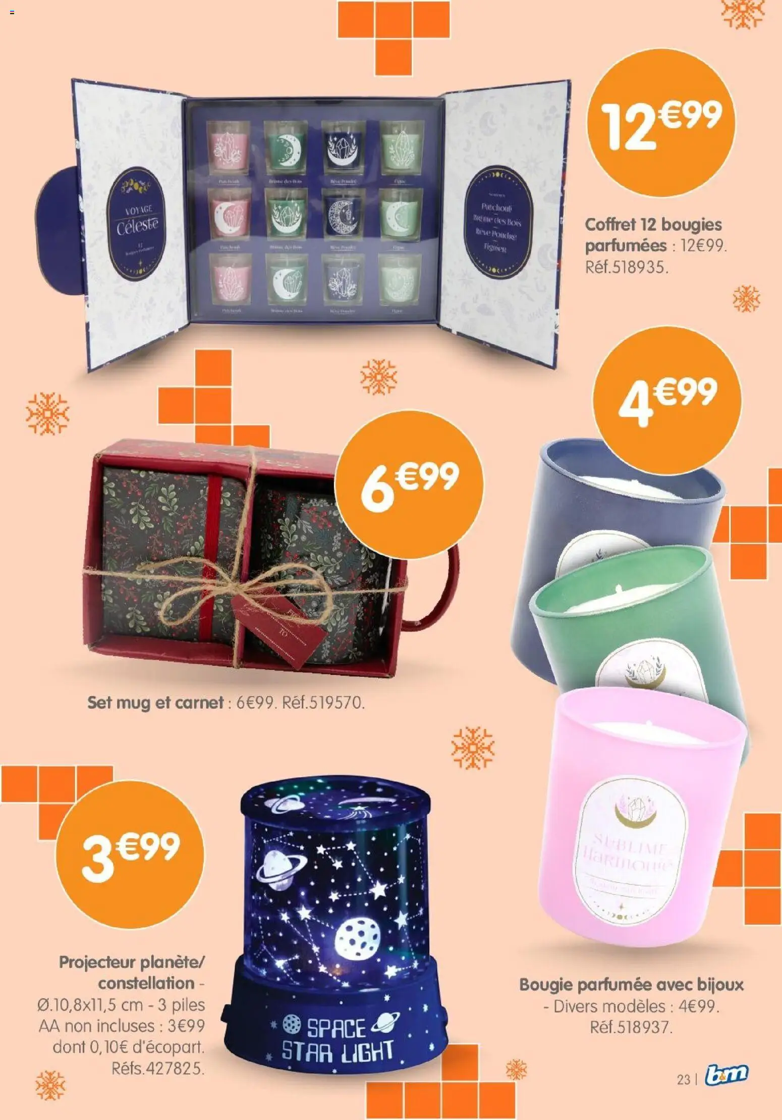 {H1} | Page: 23 | Produits: Bijoux, Projecteur, Piles