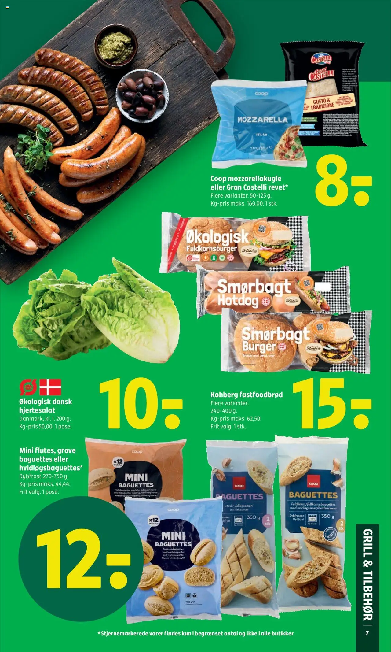 Coop 365 Tilbudsavis gyldig fra 10.07.2025 | Side: 9 | Produkter: Mozzarella, Grill