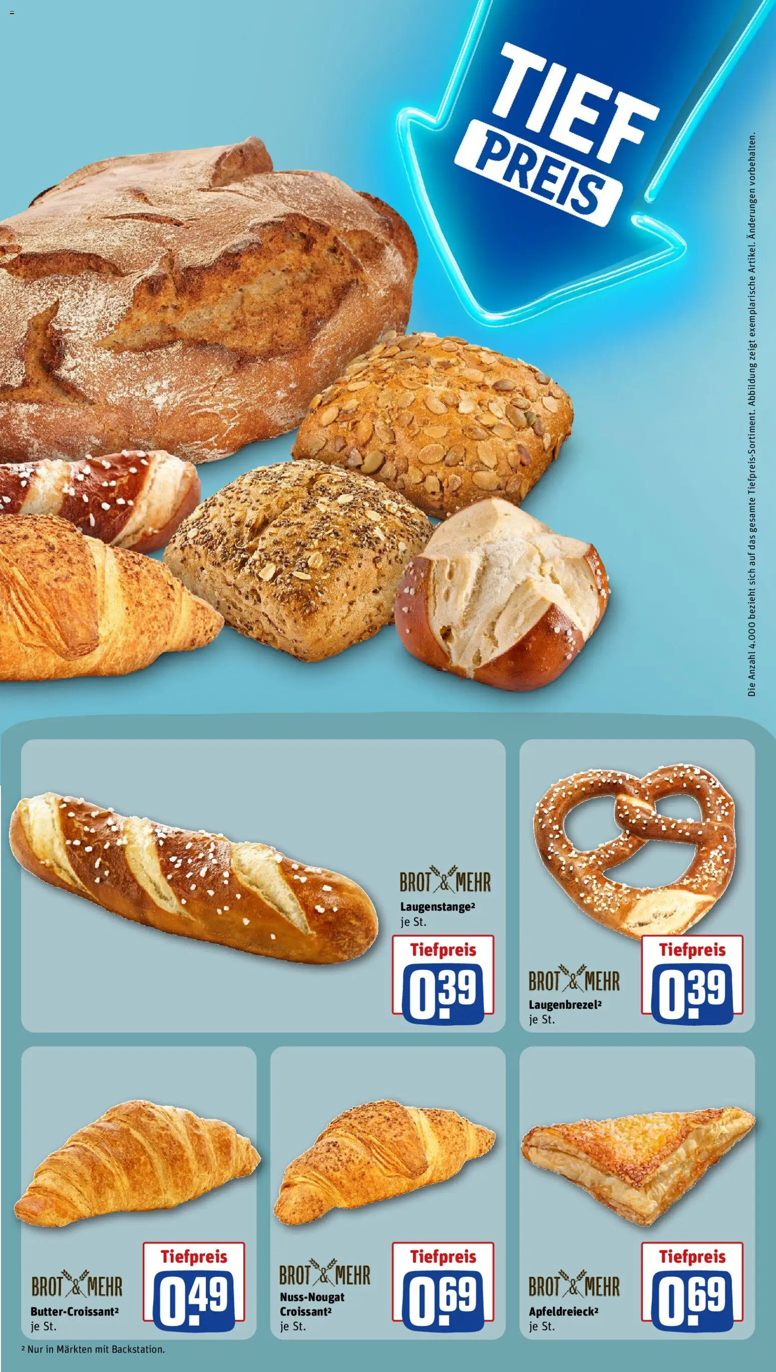 Rewe Prospekt 	 – gültig ab 02.02.2026 | Seite: 13 | Produkte: Apple, Croissant, Brot