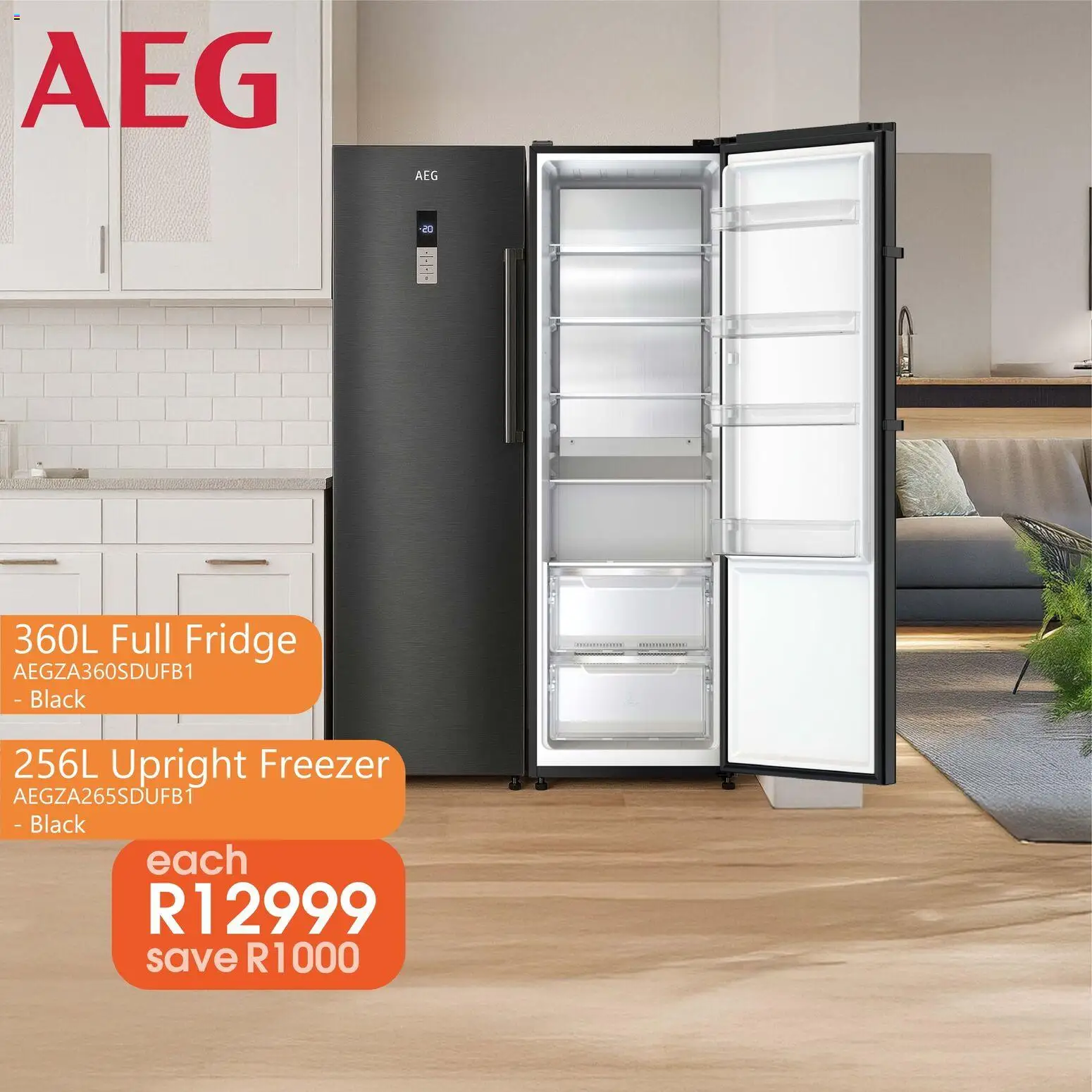 New Tafelberg Furnishers catalogue – valid from 29.01.2026 | Page: 9 | Products: Freezer, Fridge