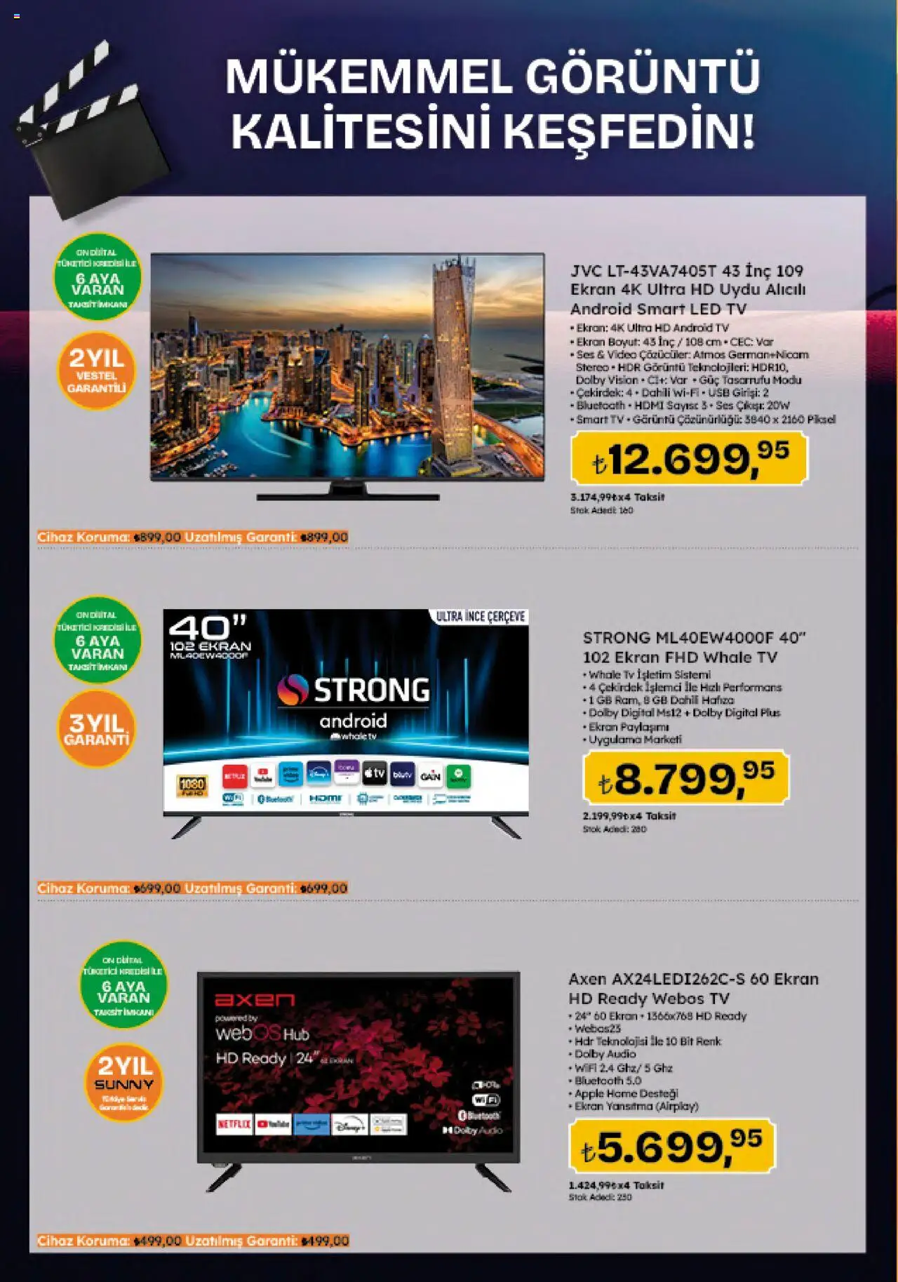 Migros Katalog - 5M Migroskop Dijital - 21.08.2025 tarihinden itibaren geçerlidir | Sayfa: 40 | Ürünler: TV, Video, Ses, Uydu