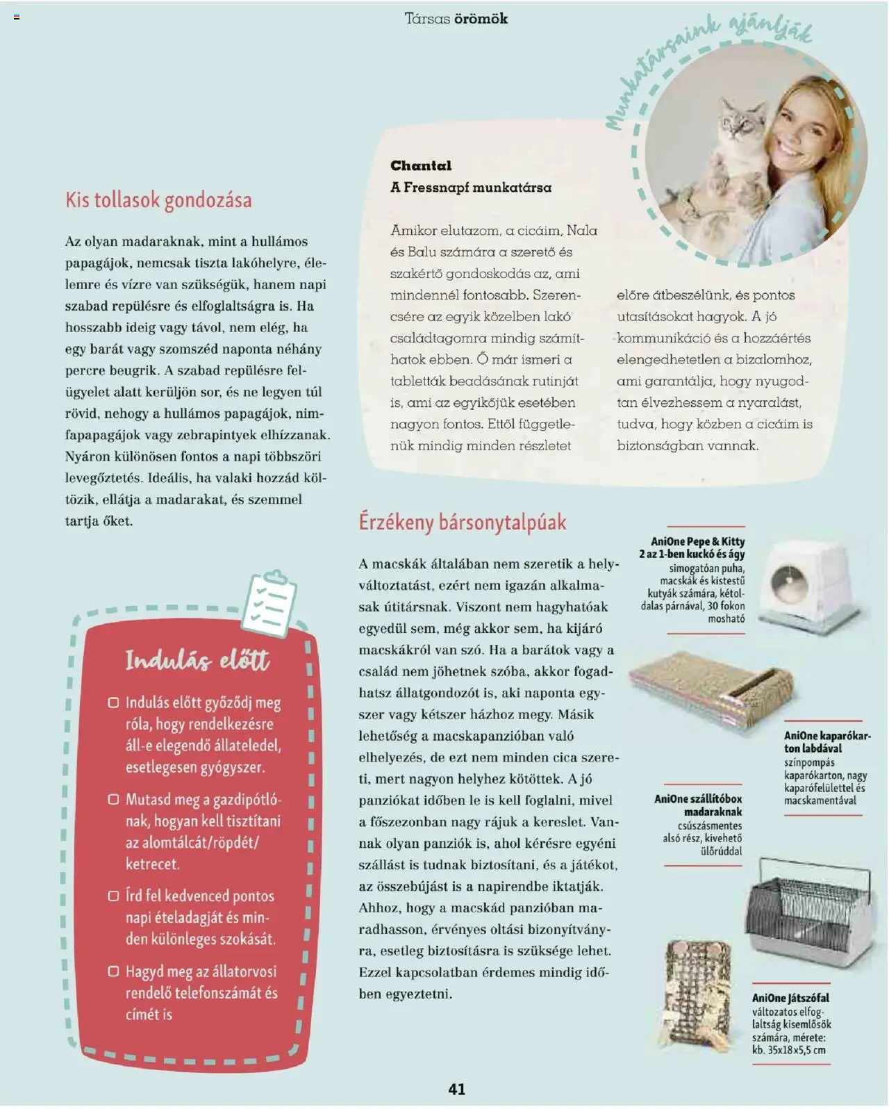 Fressnapf akciós ujság - amely érvényes a következő dátumtól: 05.05.2025 | Oldal: 41 | Termékek: Ágy