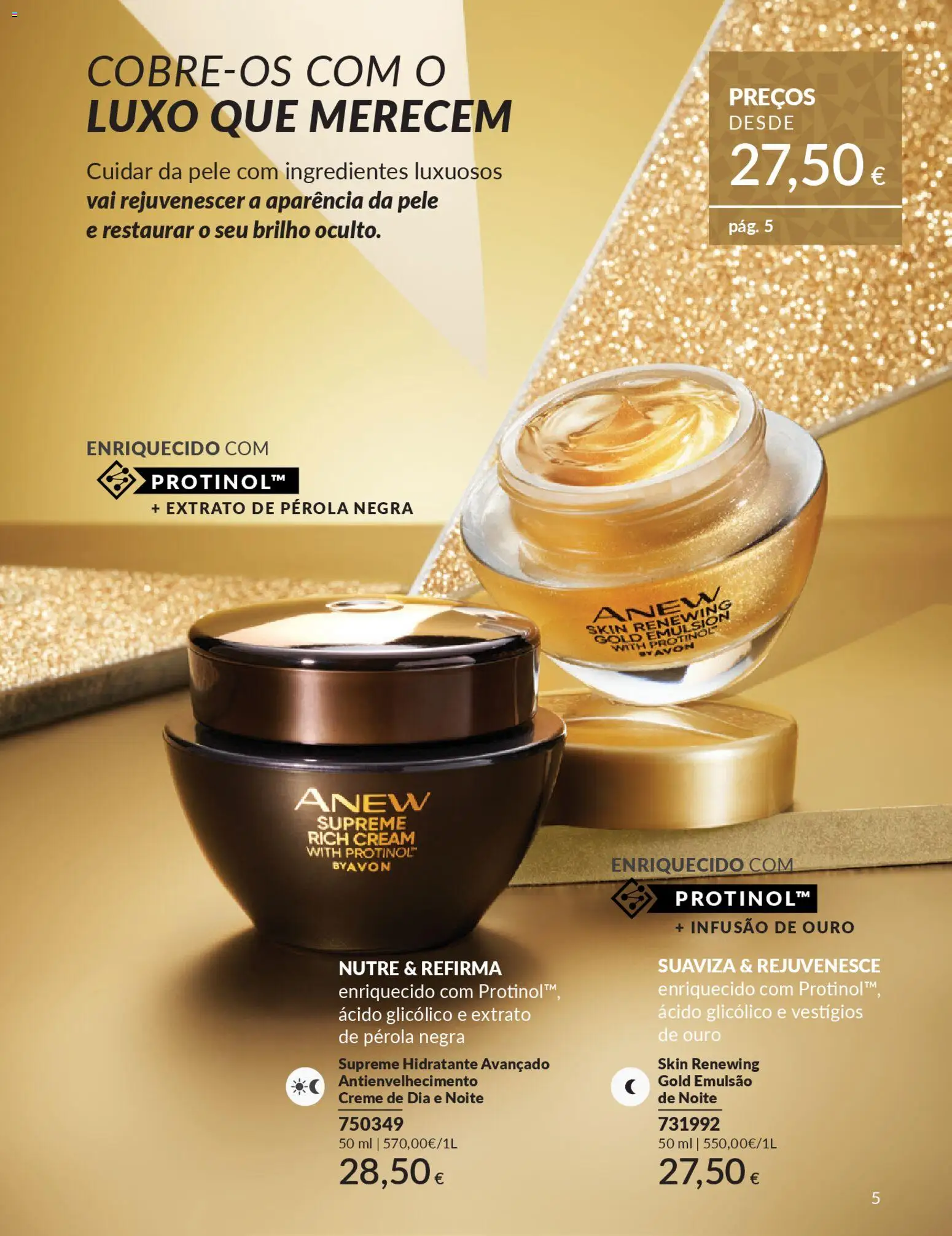 Avon - O luxo que tu mereces │ válido de 11.12.2025 | Página: 5 | Produtos: Creme