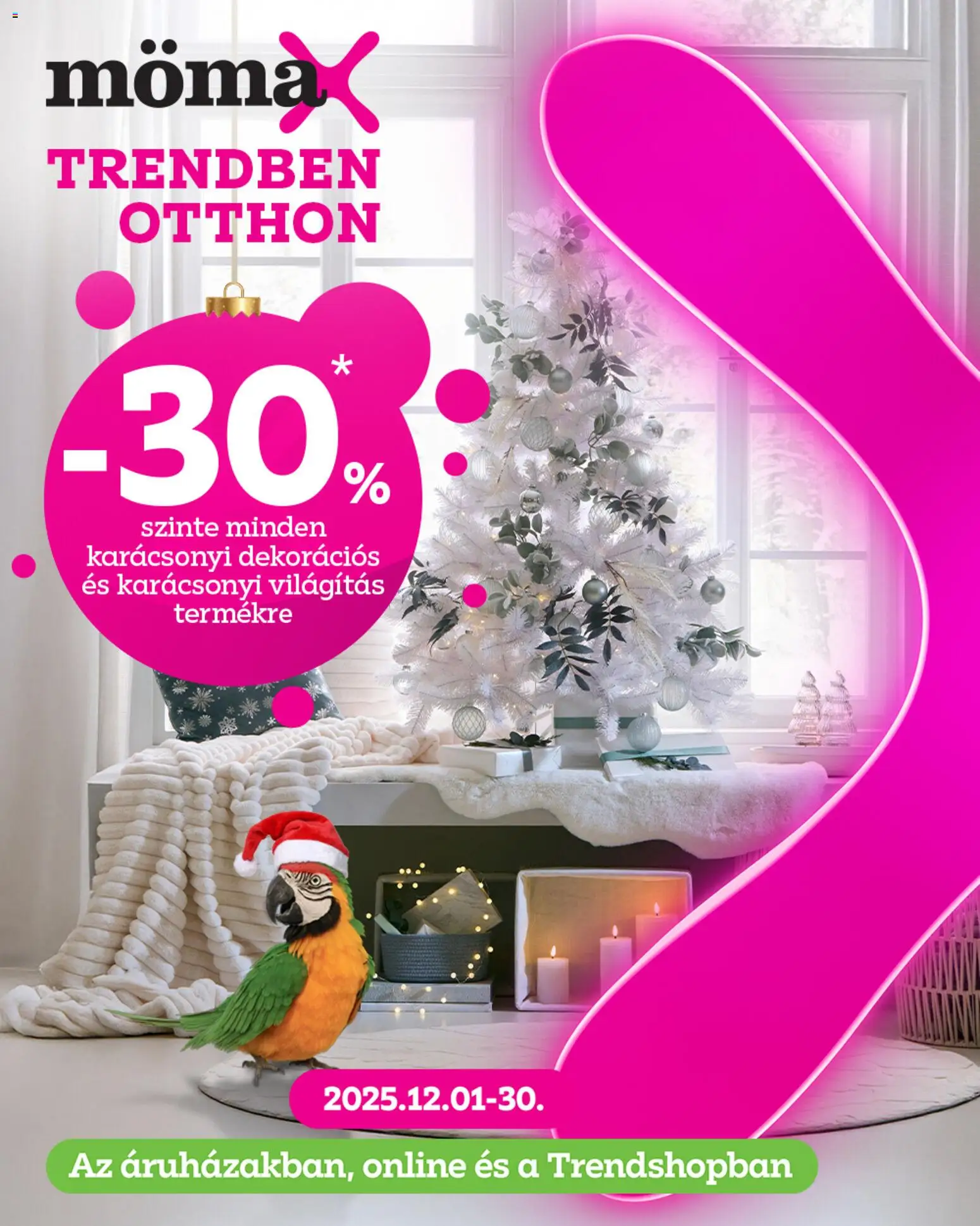 Mömax akciós ujság - amely érvényes a következő dátumtól: 01.12.2025 | Oldal: 1