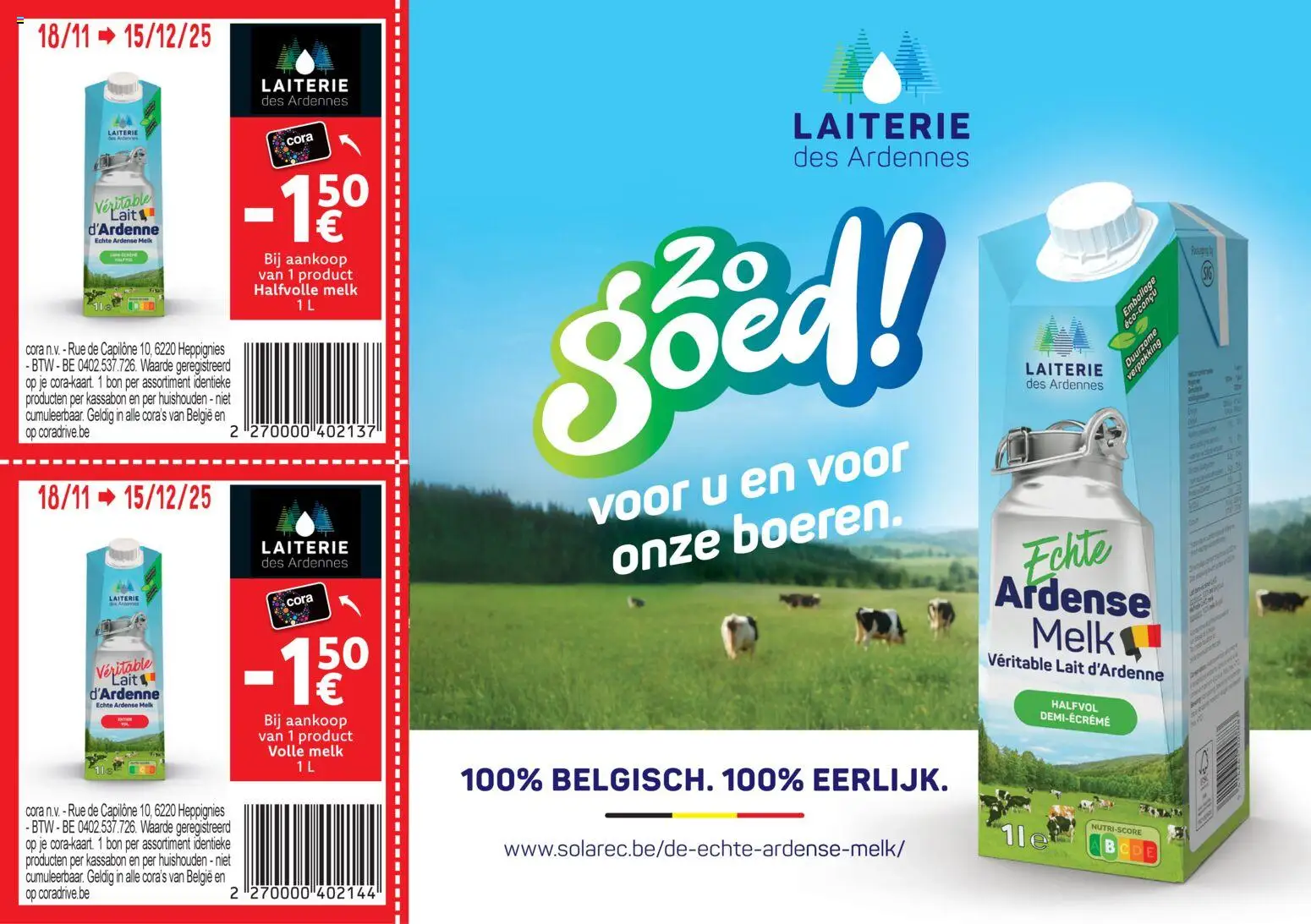 {H1} | Pagina: 7 | Producten: Halfvolle Melk, Volle melk, Melk