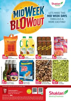 Preview of Shaklan Midweek Blow Out - Al Jaddaf 1, Dubai valid from 20.10.2025