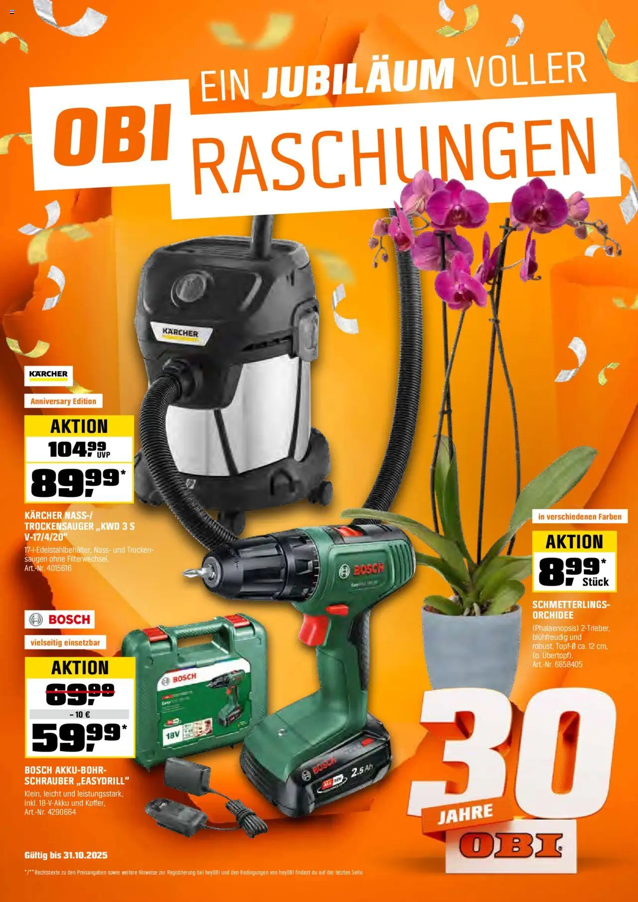 OBI Flugblatt - Pinkafeld, Wien gültig ab 15.10.2025 | Seite: 1
