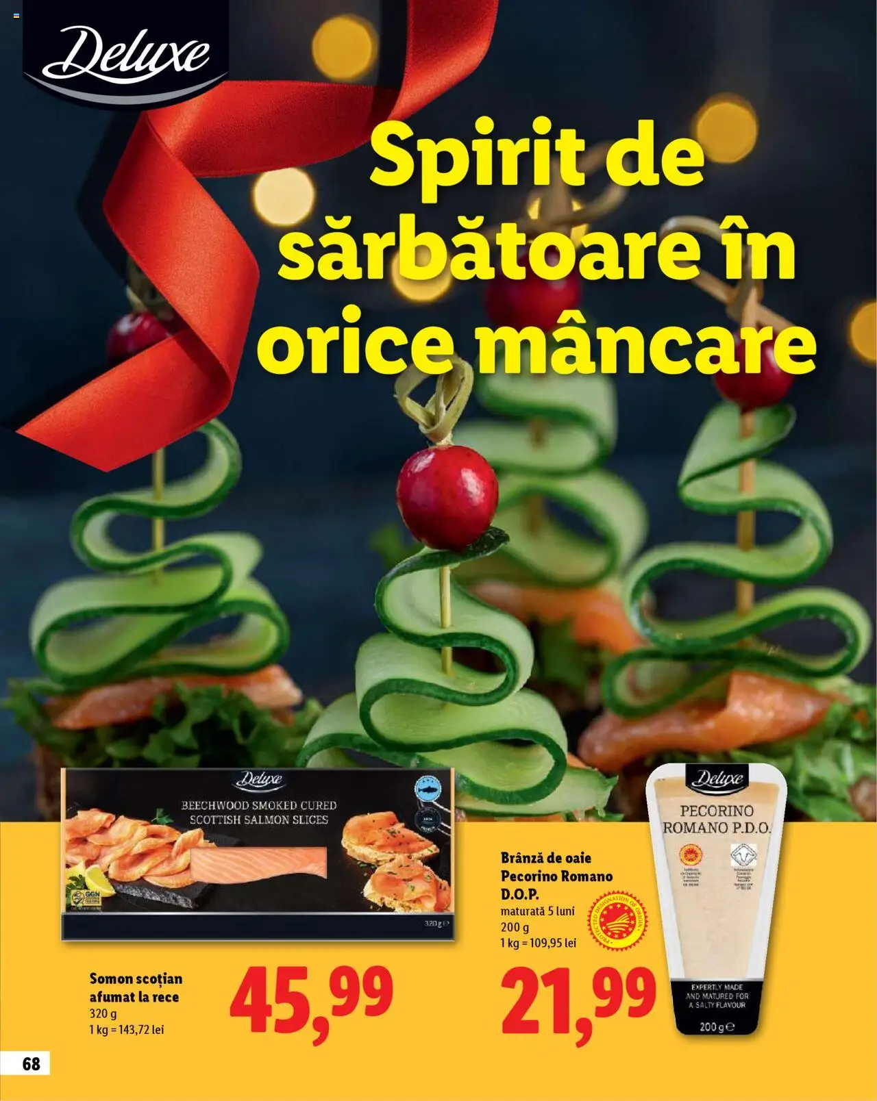 Noul catalog Lidl – valabil de la 23.10.2025 | Pagină: 68 | Produse: Brânză