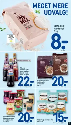 Rema 1000 - Tilbudsavis gyldig fra 08.02.2026 | Side: 13 | Produkter: Chokolade, Chips, Hvedemel, Agurker